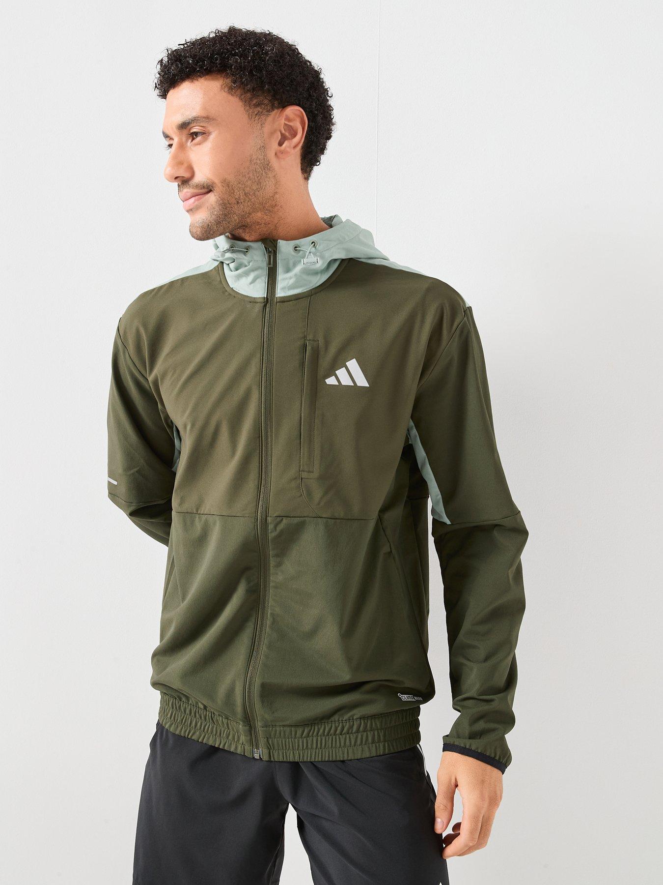 adidas Sportswear Mens Clima Woven Jacket, Green, Size Xs, Men