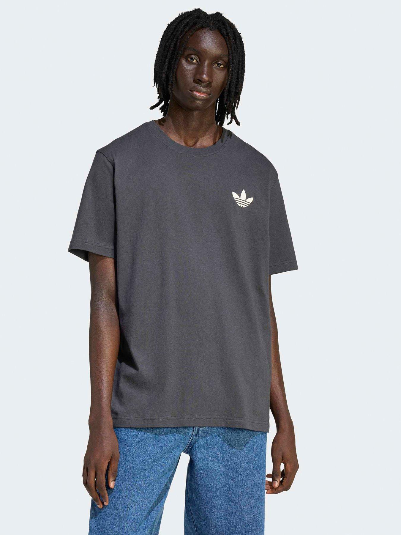 adidas Originals Men's Pizza Box T-Shirt  - Grey