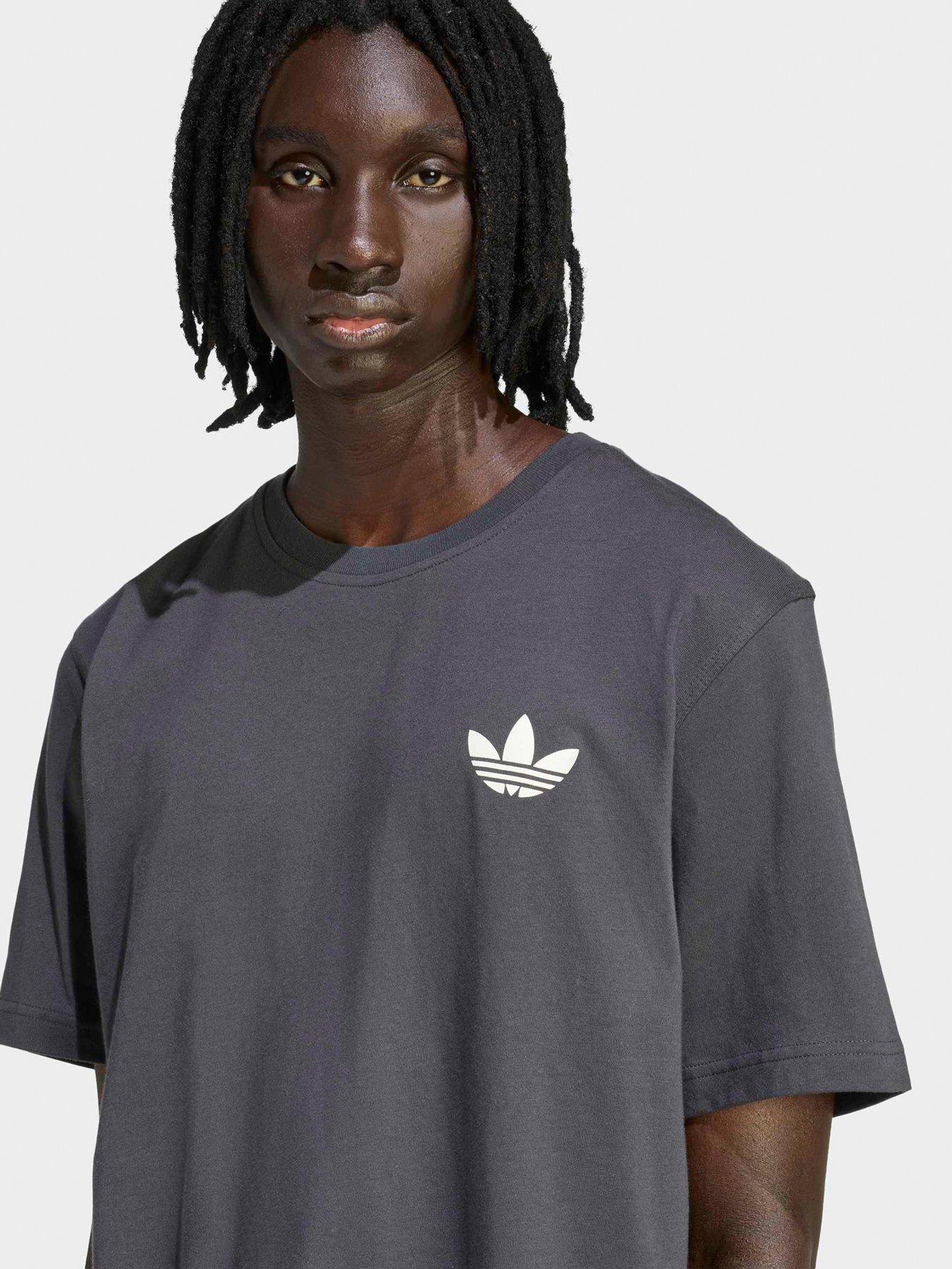 Image 4 of 6 of adidas Originals Men's Pizza Box T-Shirt &nbsp;- Grey