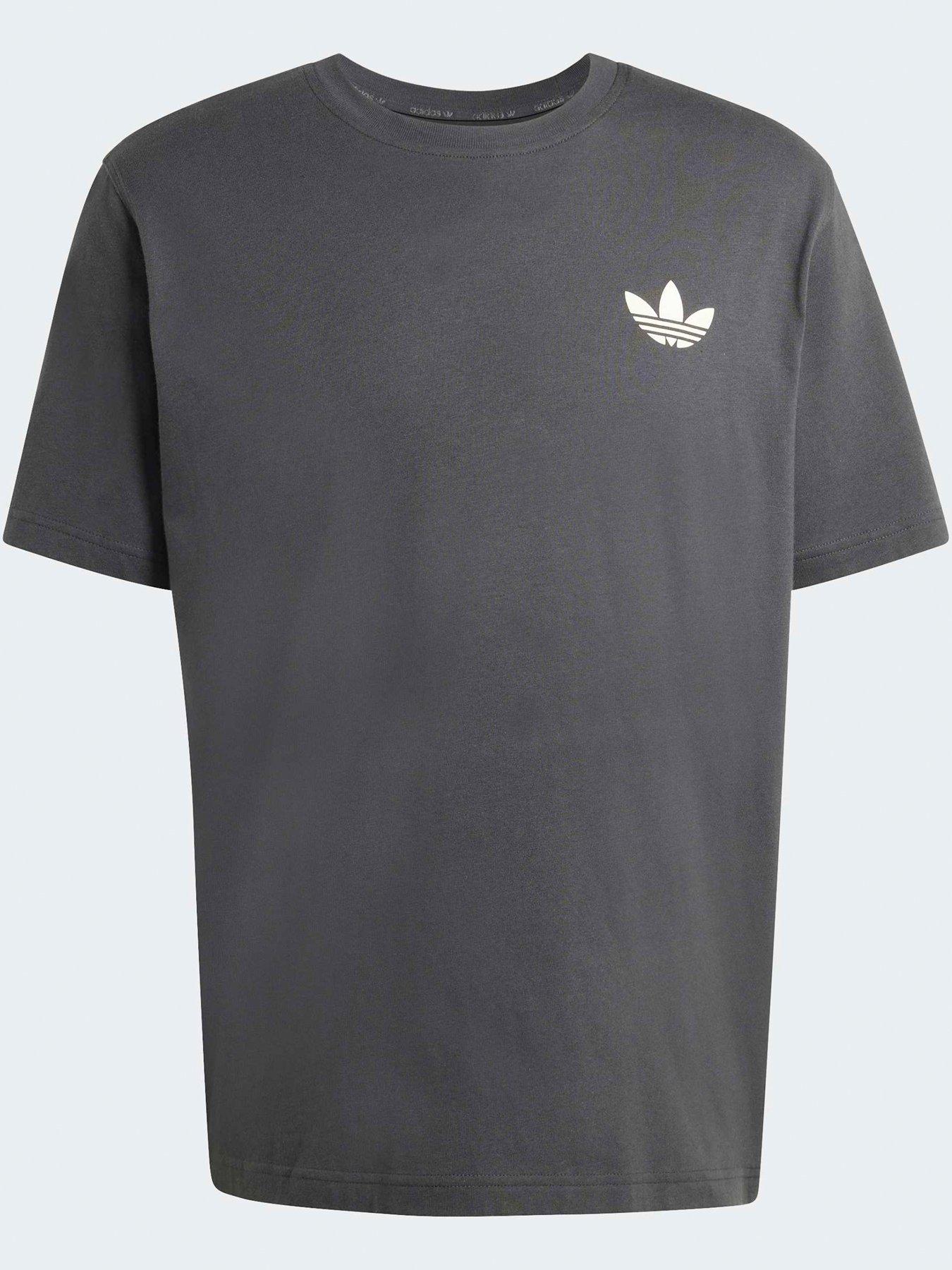 Image 6 of 6 of adidas Originals Men's Pizza Box T-Shirt &nbsp;- Grey