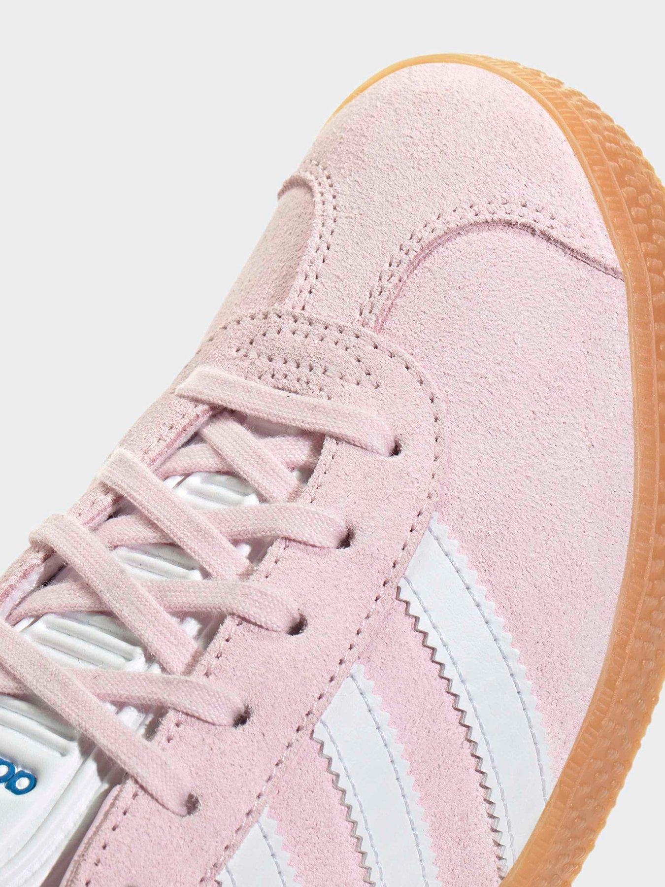 adidas Originals Junior Gazelle Trainers - Pink | Very