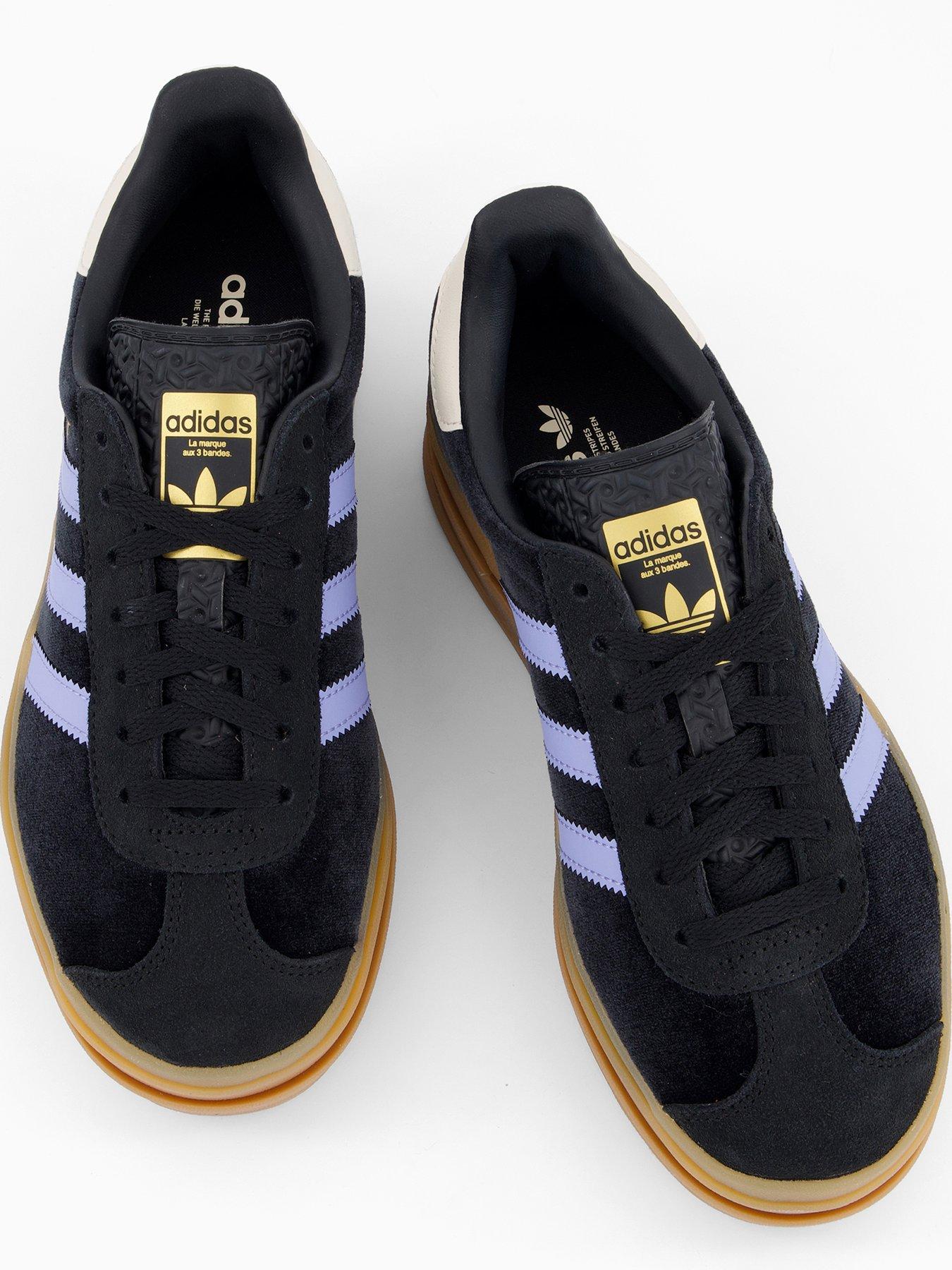 adidas gazelle silver green womens adidas Gazelle Bold Almost Blue Yellow main image 1