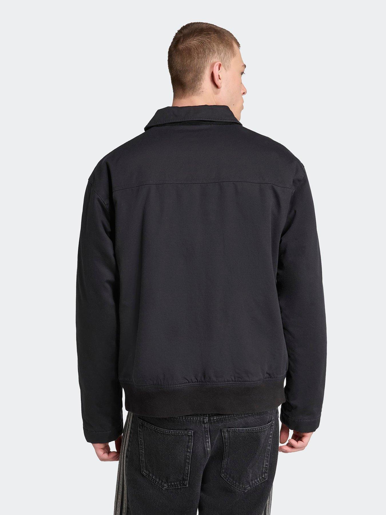 adidas Originals Mens Premium Essentials Workwear Jacket - Black