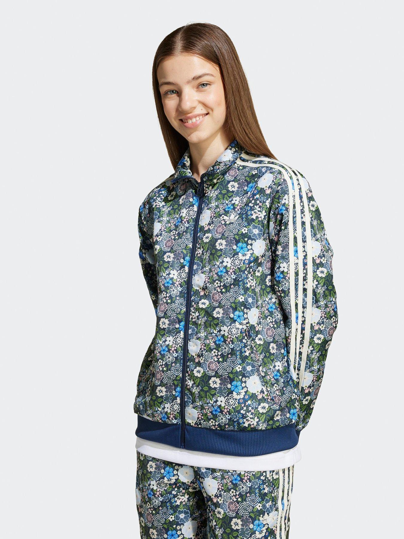 adidas Originals Junior Firebird X Liberty Tracksuit Top - Blue