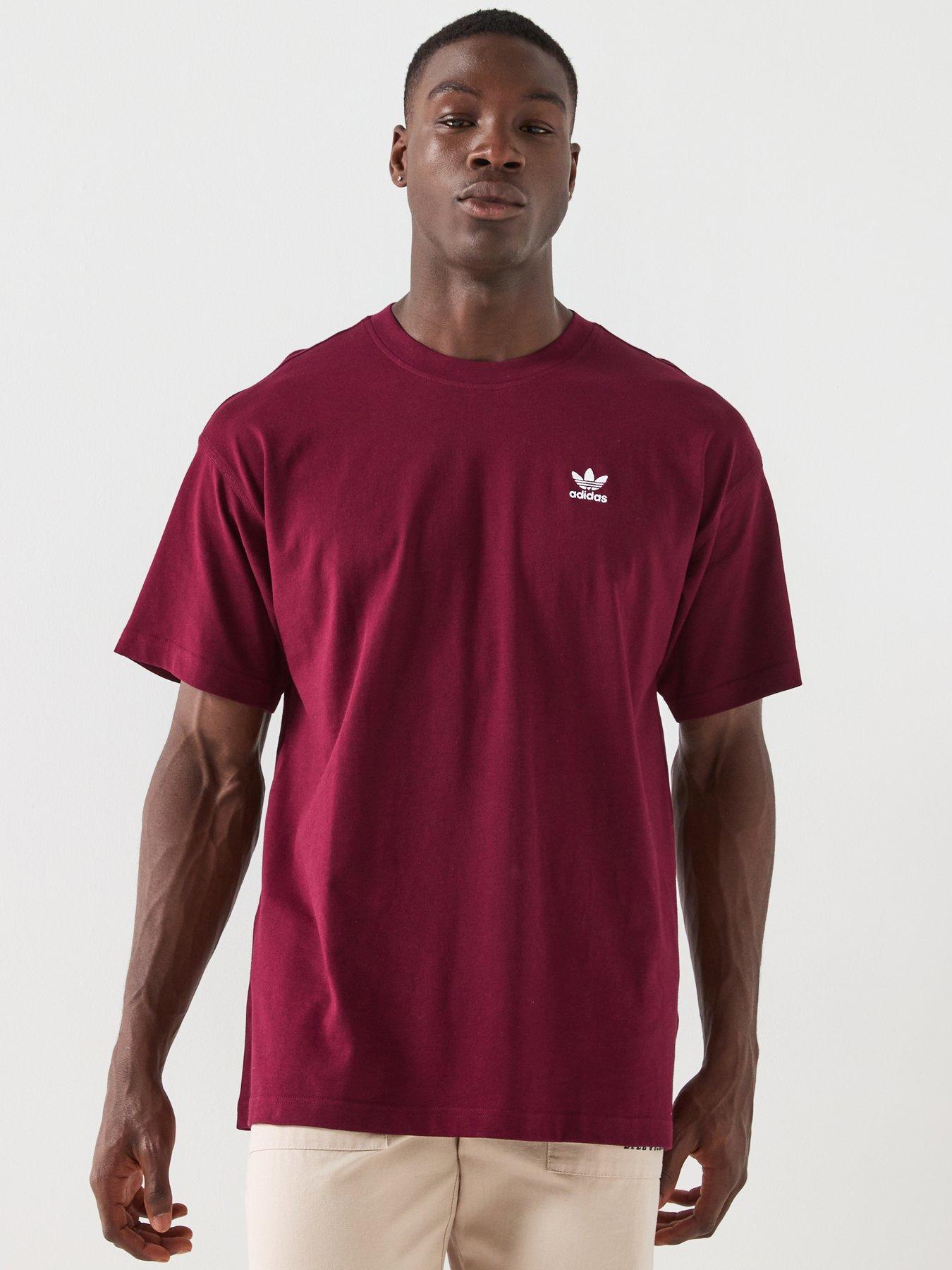 adidas Originals Mens Essenatials Tee - Red