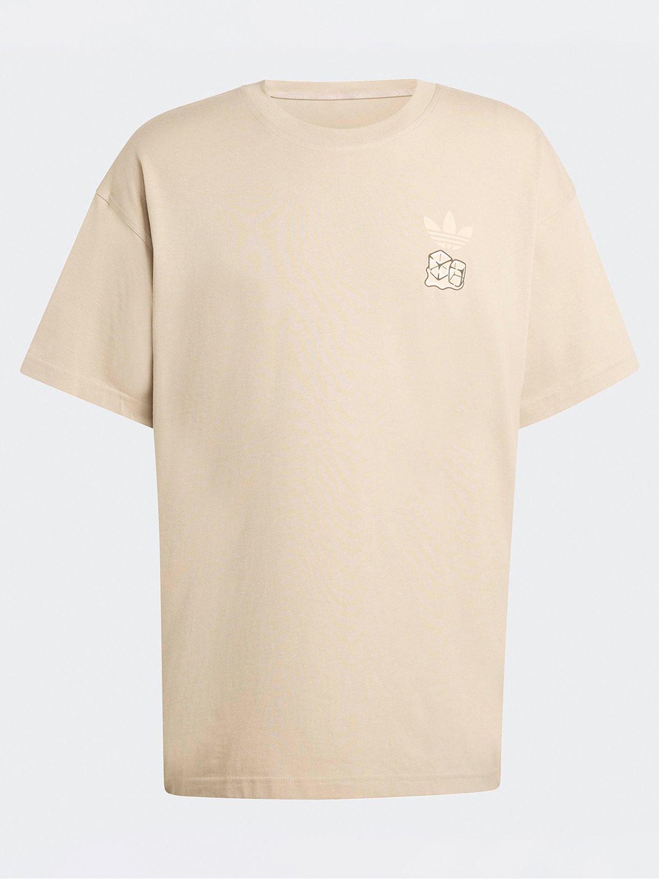 adidas Originals Men's Iced Latte Graphic Tee - Beige | Very