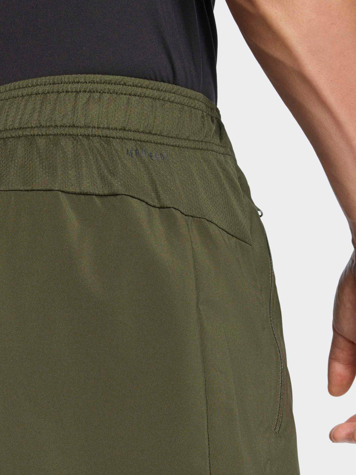 Image 5 of 6 of adidas Mens Training Essentials 7Inch Woven Shorts - Khaki