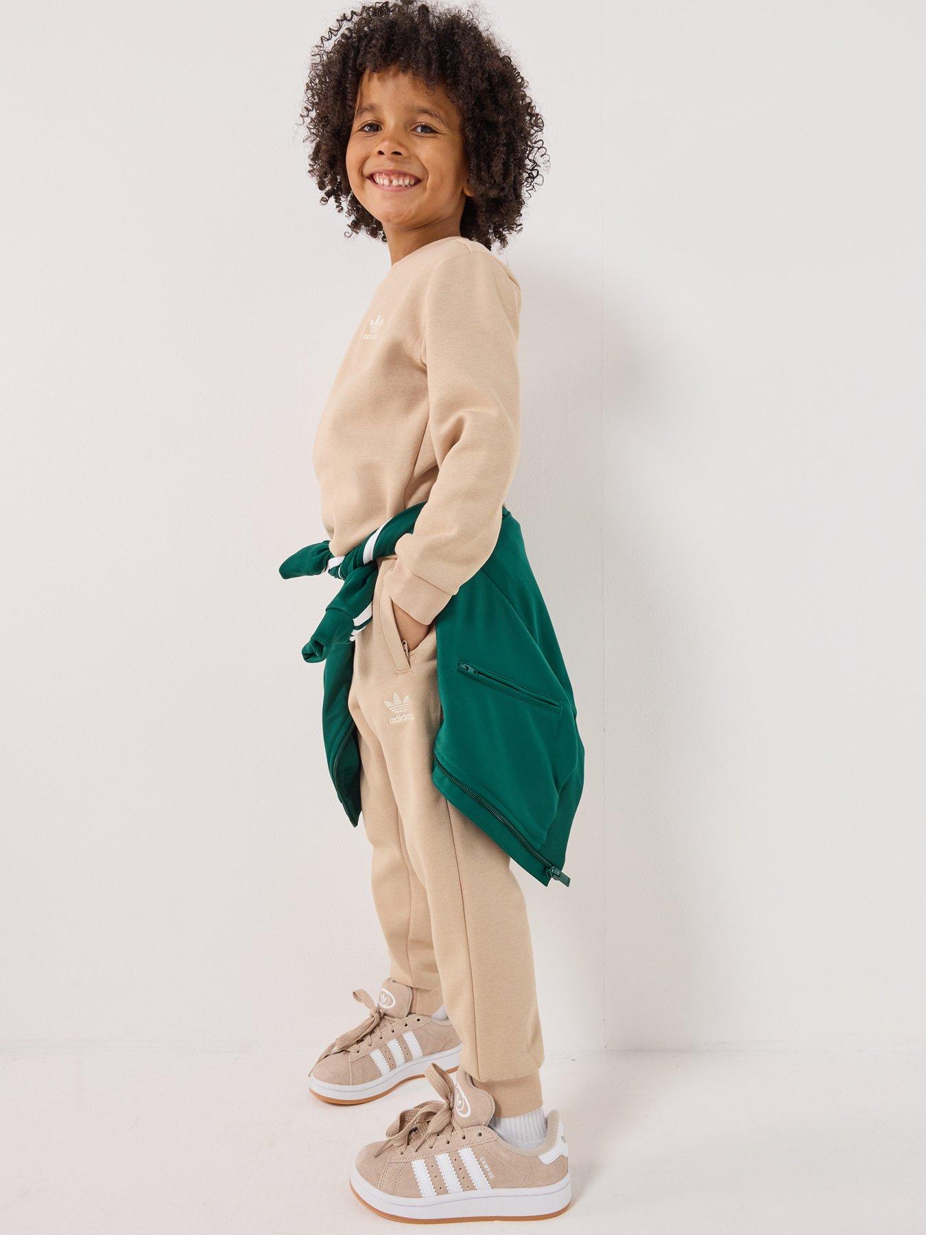 Image 3 of 7 of adidas Originals Kid's Crew Set - Magic Beige