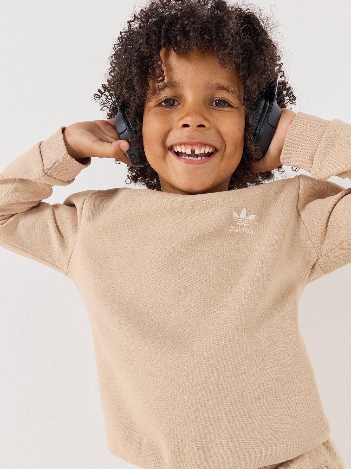Image 4 of 7 of adidas Originals Kid's Crew Set - Magic Beige