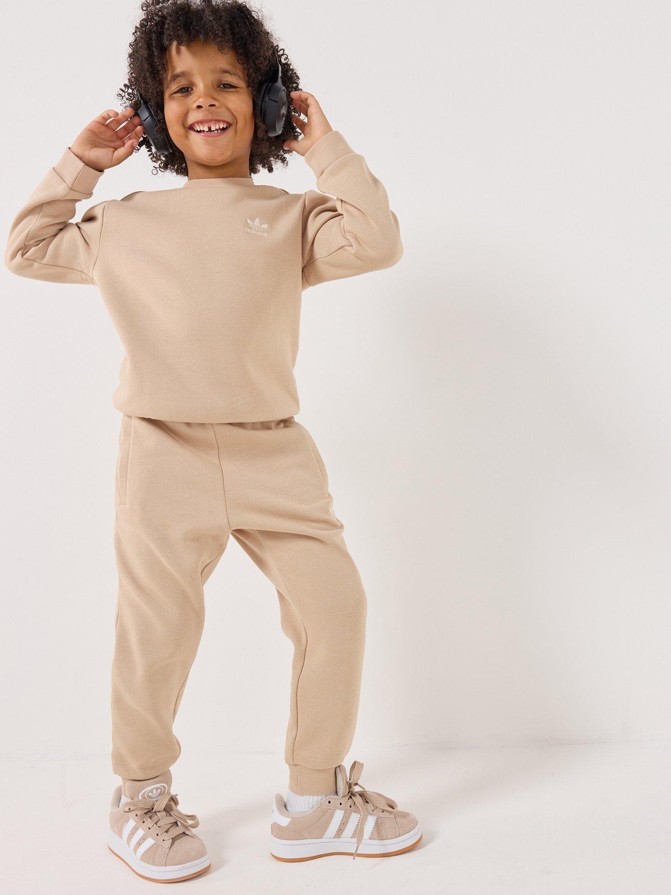 Image 6 of 7 of adidas Originals Kid's Crew Set - Magic Beige