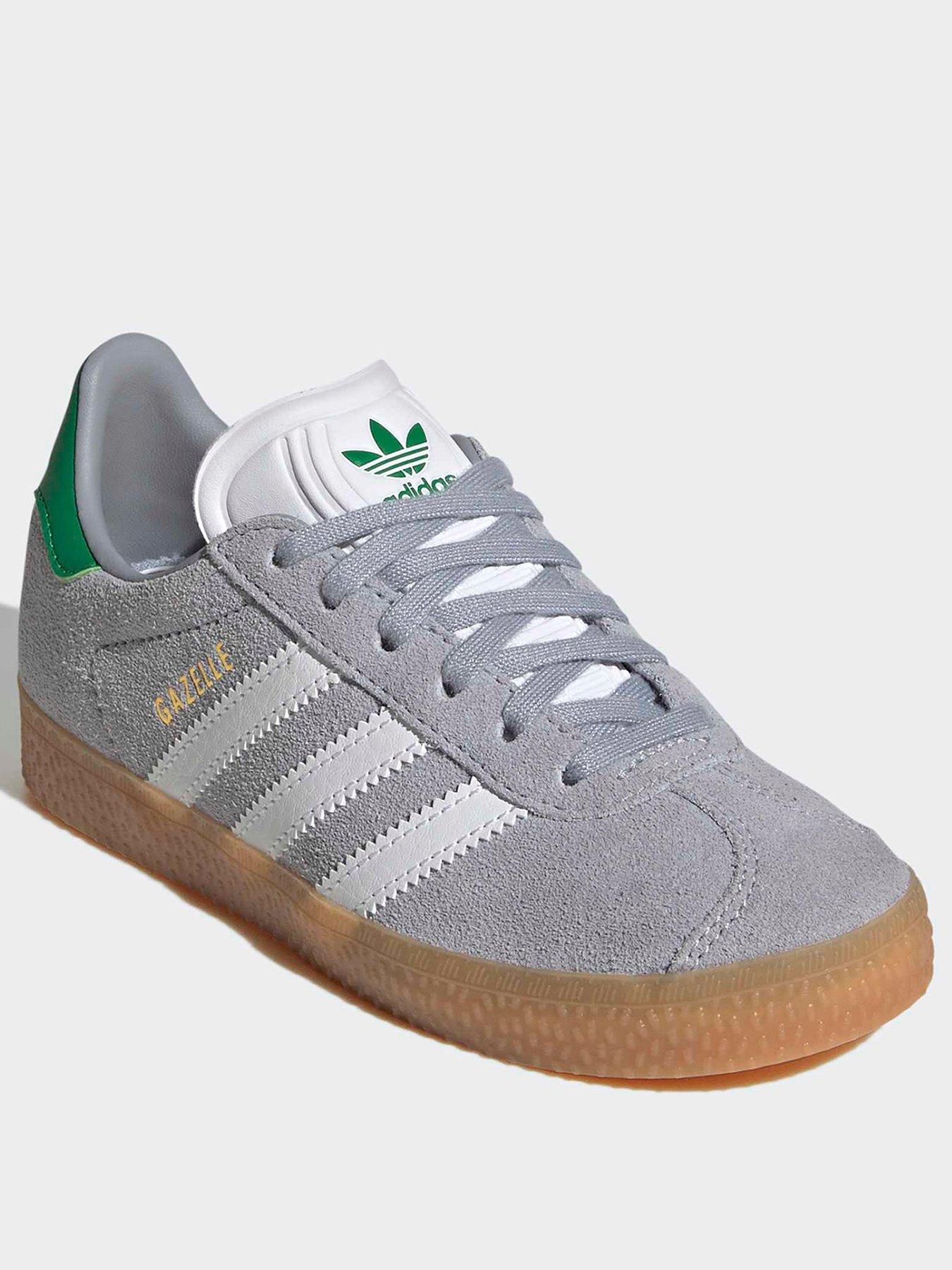 adidas gazelle silver green womens Adidas Gazelle 2 J Off White BA9318 Grade-School – Bidhard main image 1