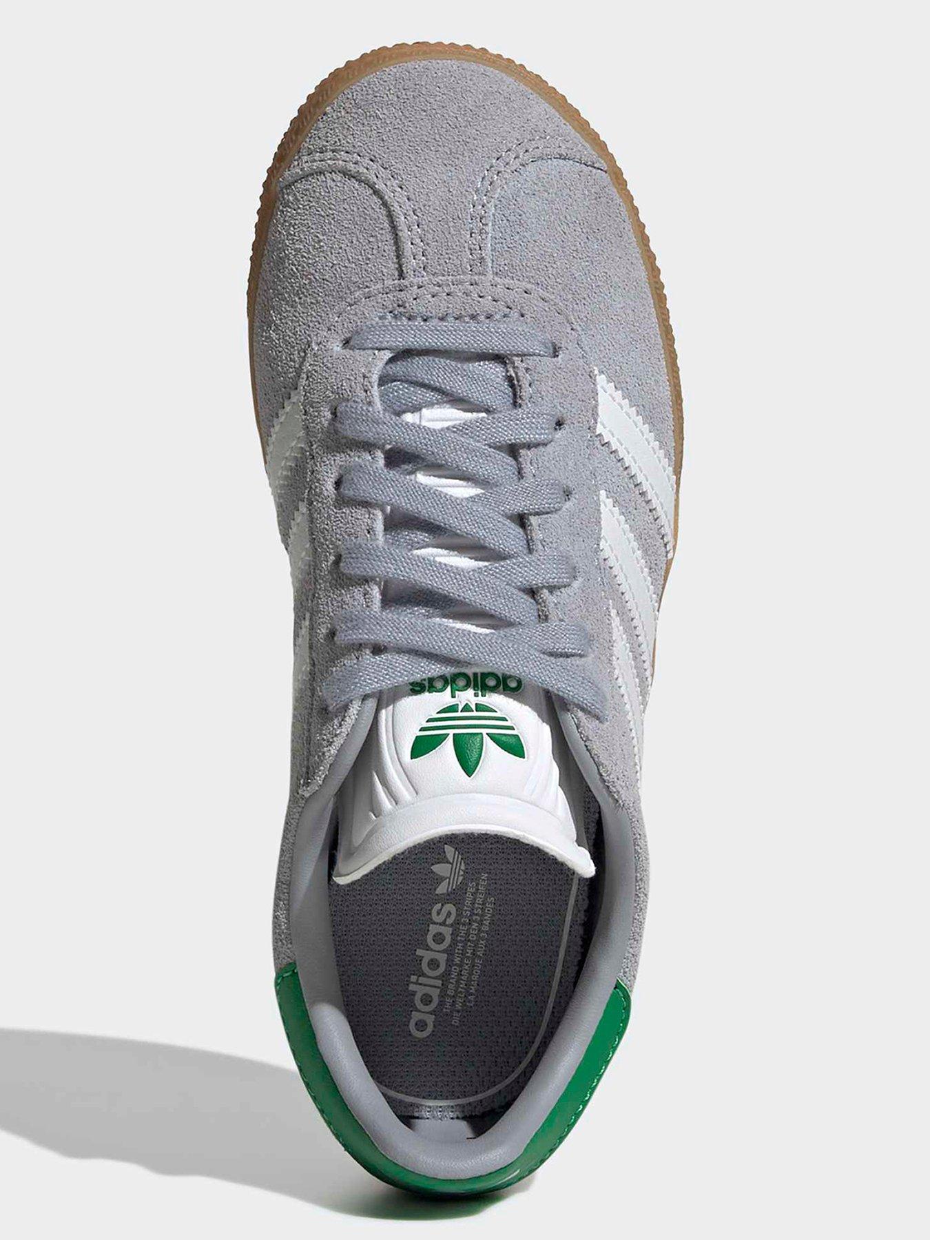 adidas gazelle silver green womens adidas Gazelle Shoes Blue, Blue / 7.5 main image 1