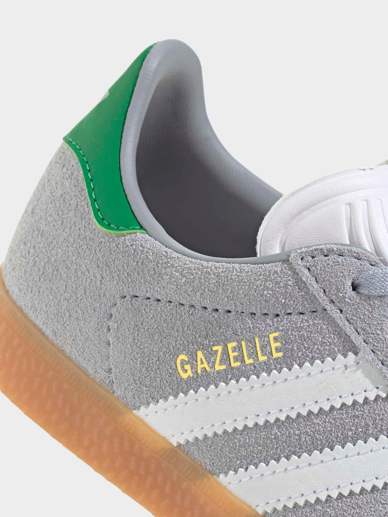 adidas Originals Kids Gazelle Trainers - Grey | Very
