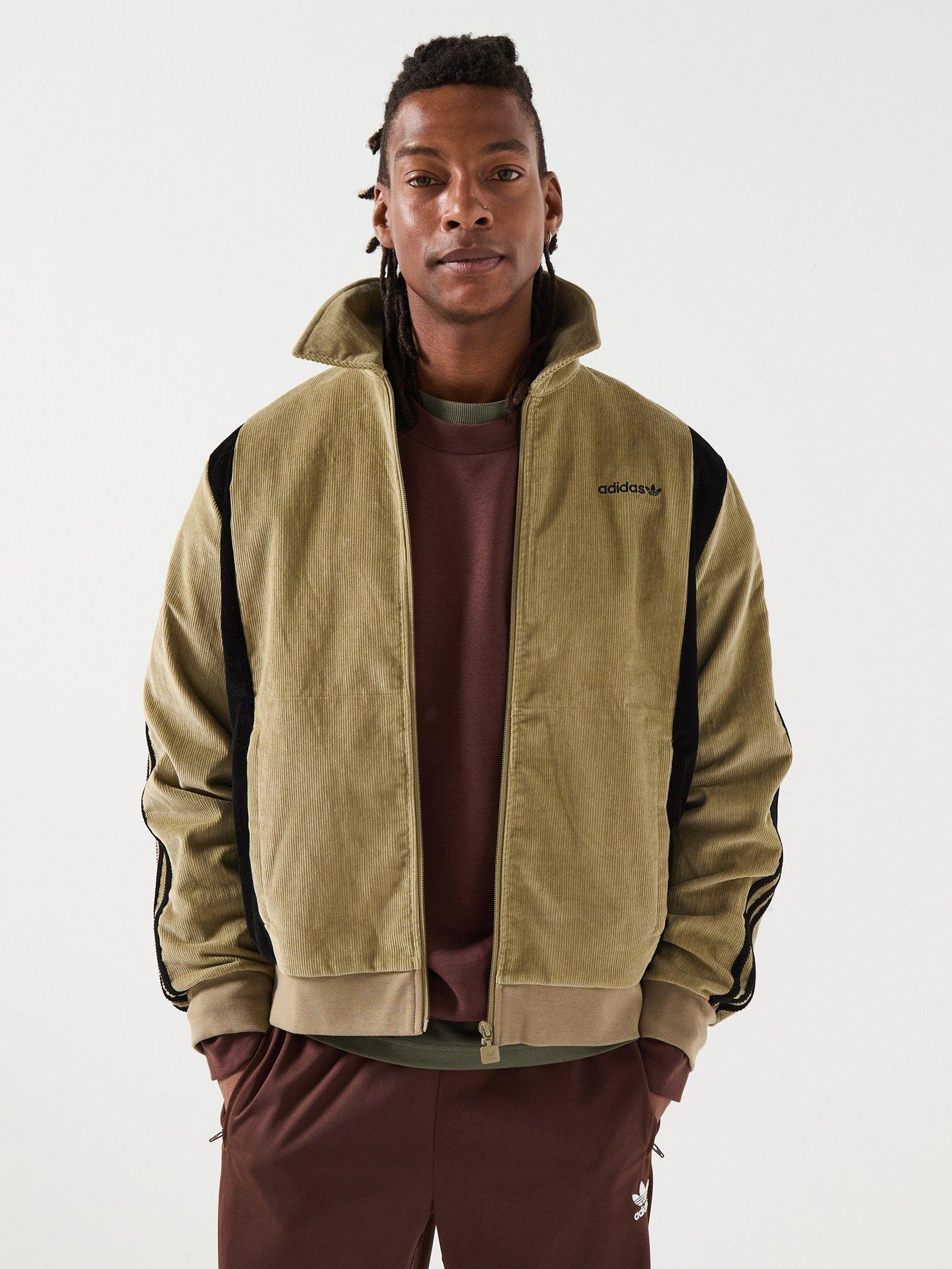 adidas Originals Mens Pro Tracksuit Top, Green, Size S, Men