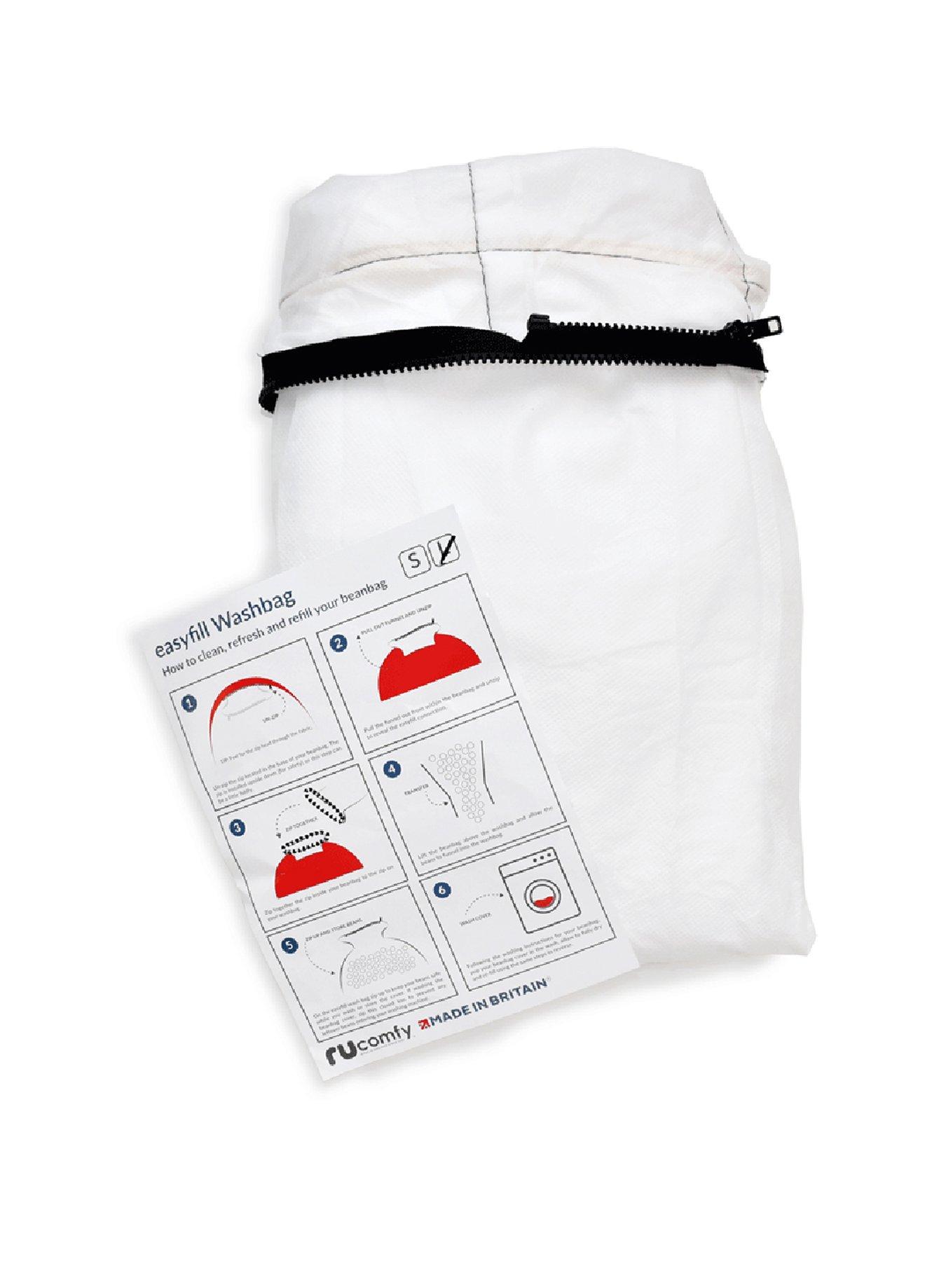 Image 2 of 5 of rucomfy Easy Fill Beanbag Wash Bag