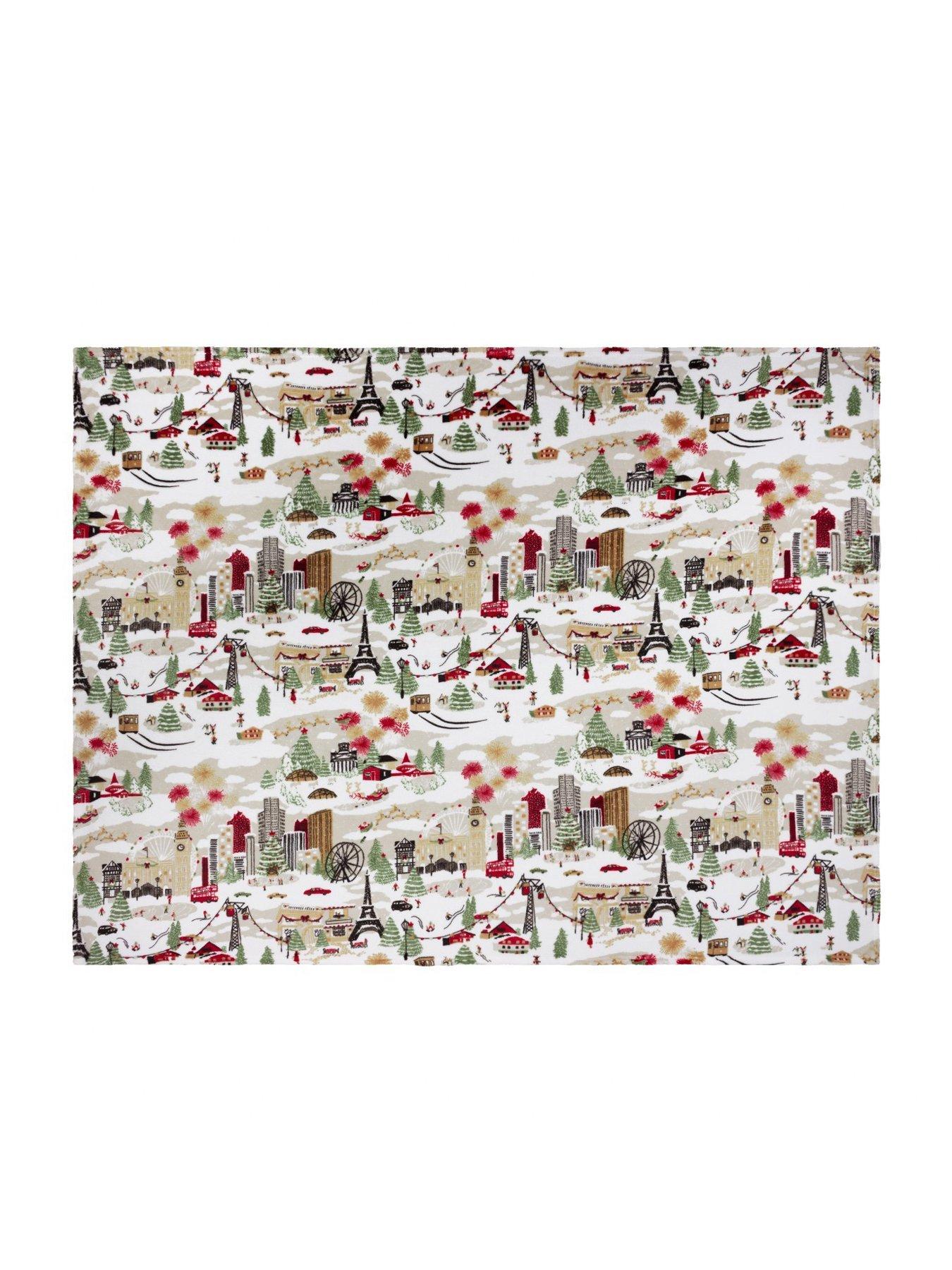 Image 3 of 4 of Furn Joy To All 140x180 Throw Cream