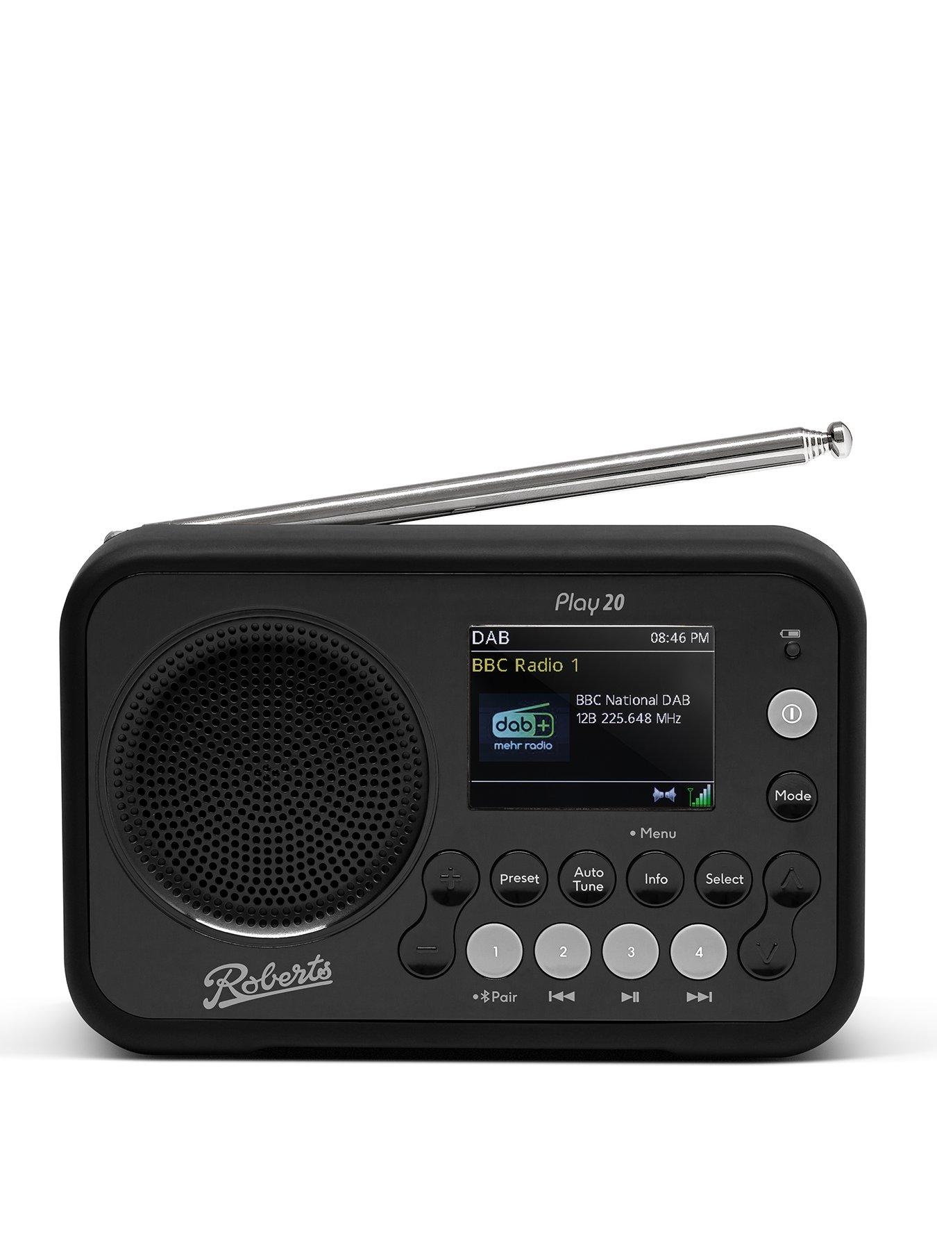 Image 1 of 5 of Roberts Play 20 DAB/DAB+/FM Portable Digital Radio