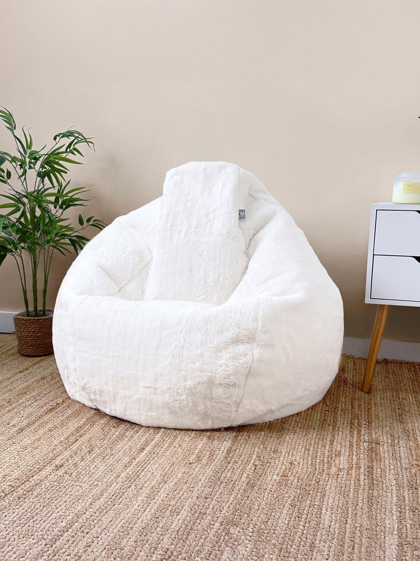 undefined Faux Fur Hygge Adult Beanbag