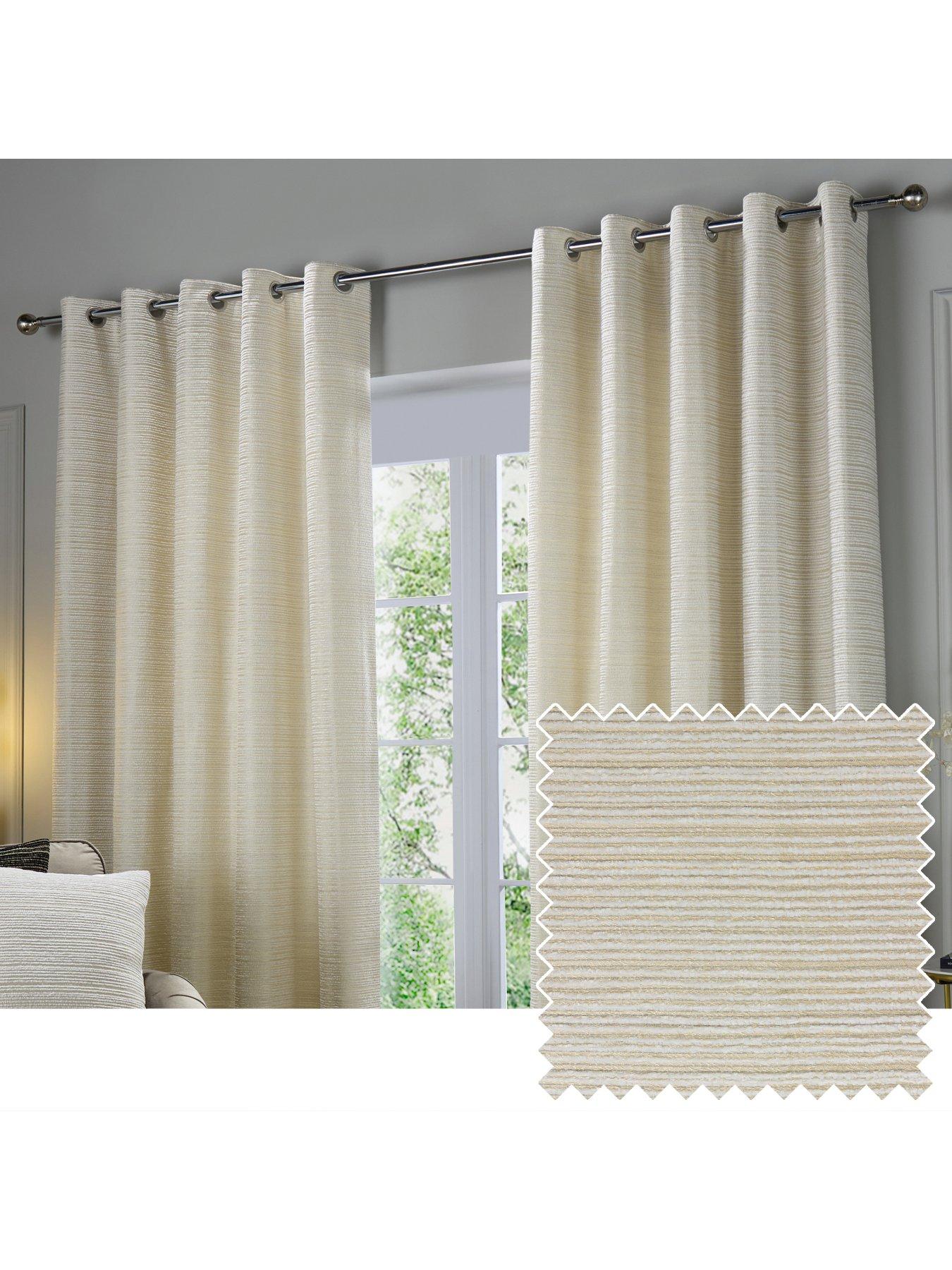 Image 6 of 6 of Paoletti Jupiter Eyelet Curtains