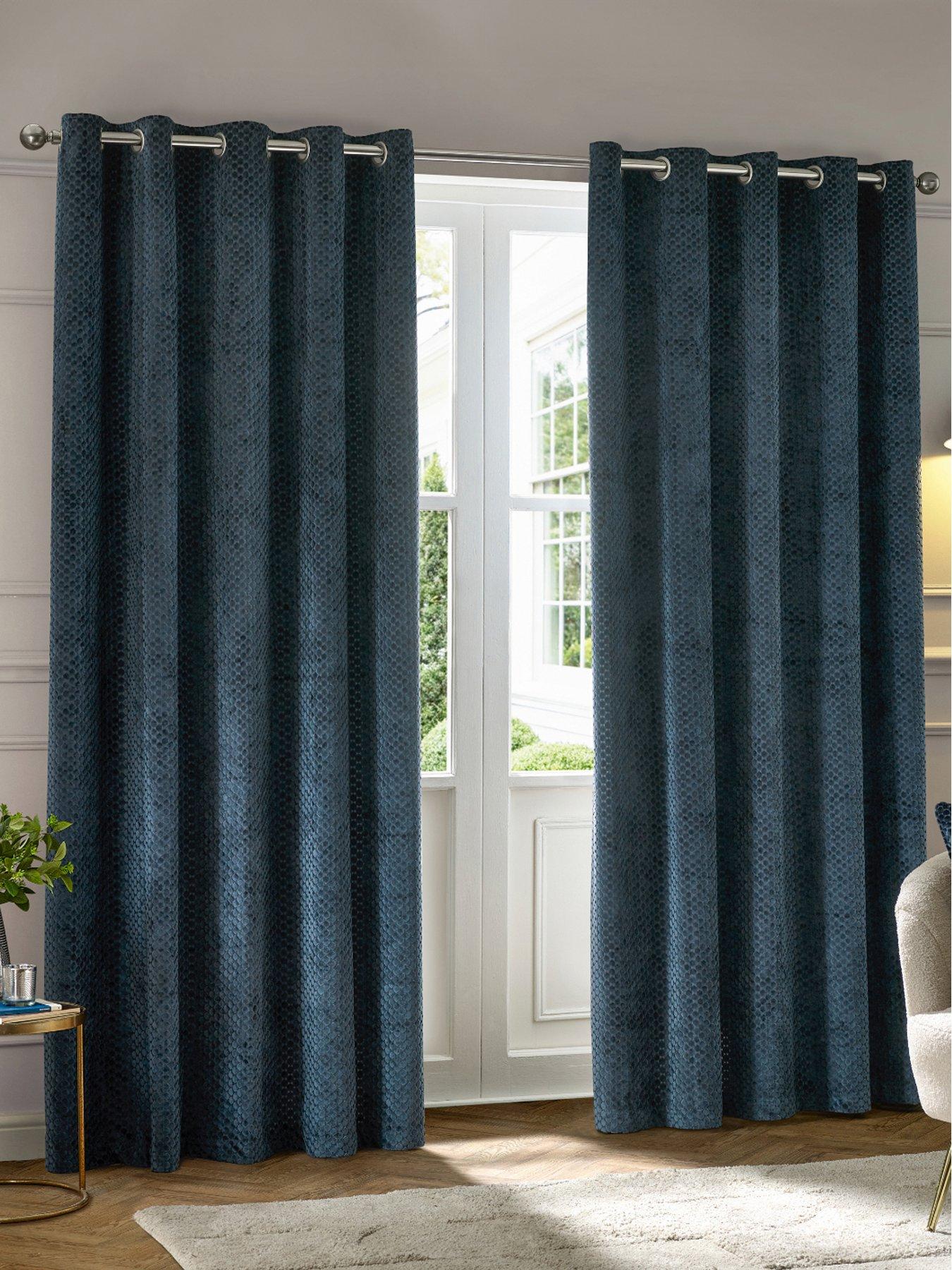 Paoletti Neptune Eyelet Curtains
