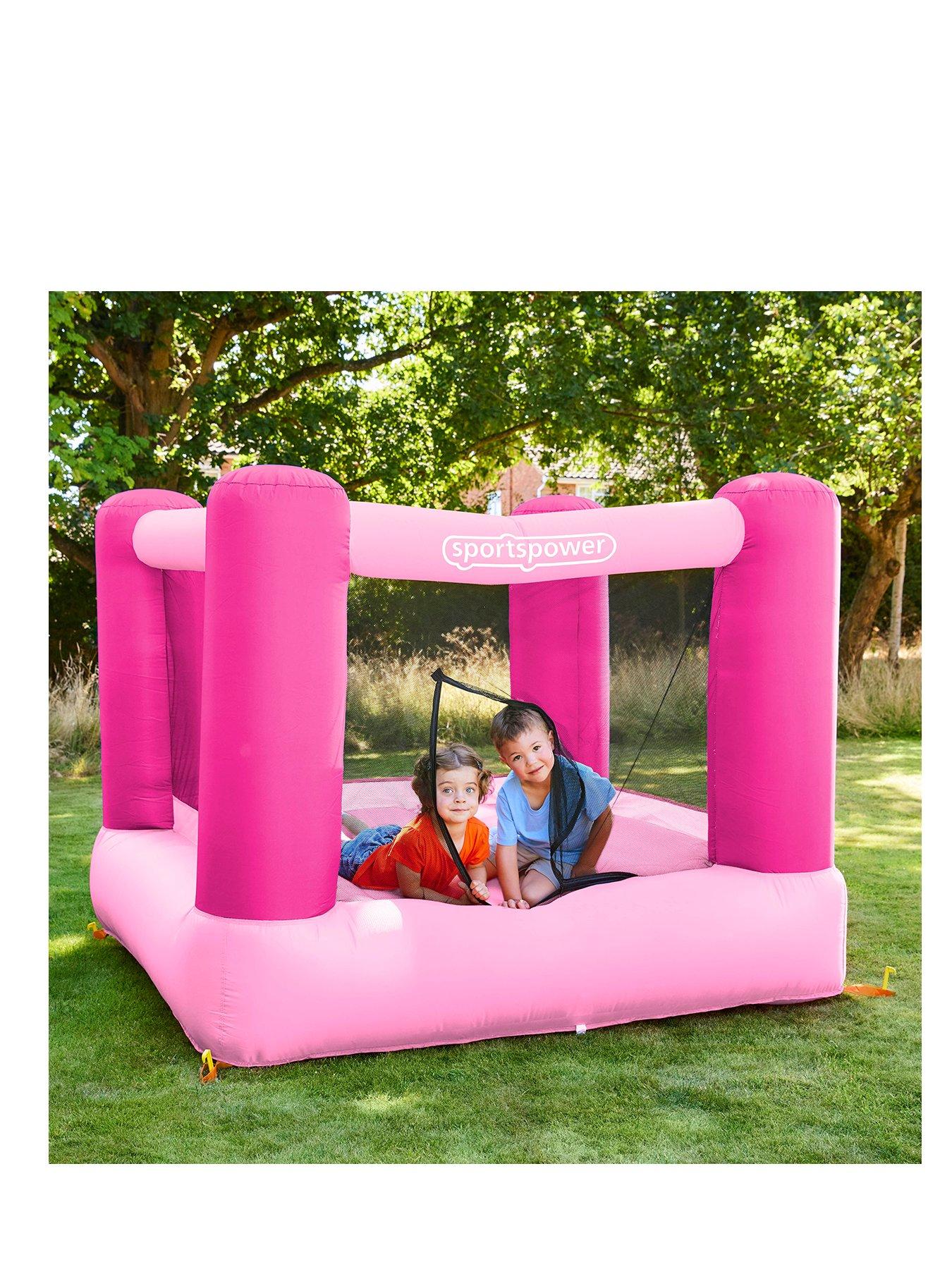 Sportspower: 6x6ft Bouncy Castle PINK