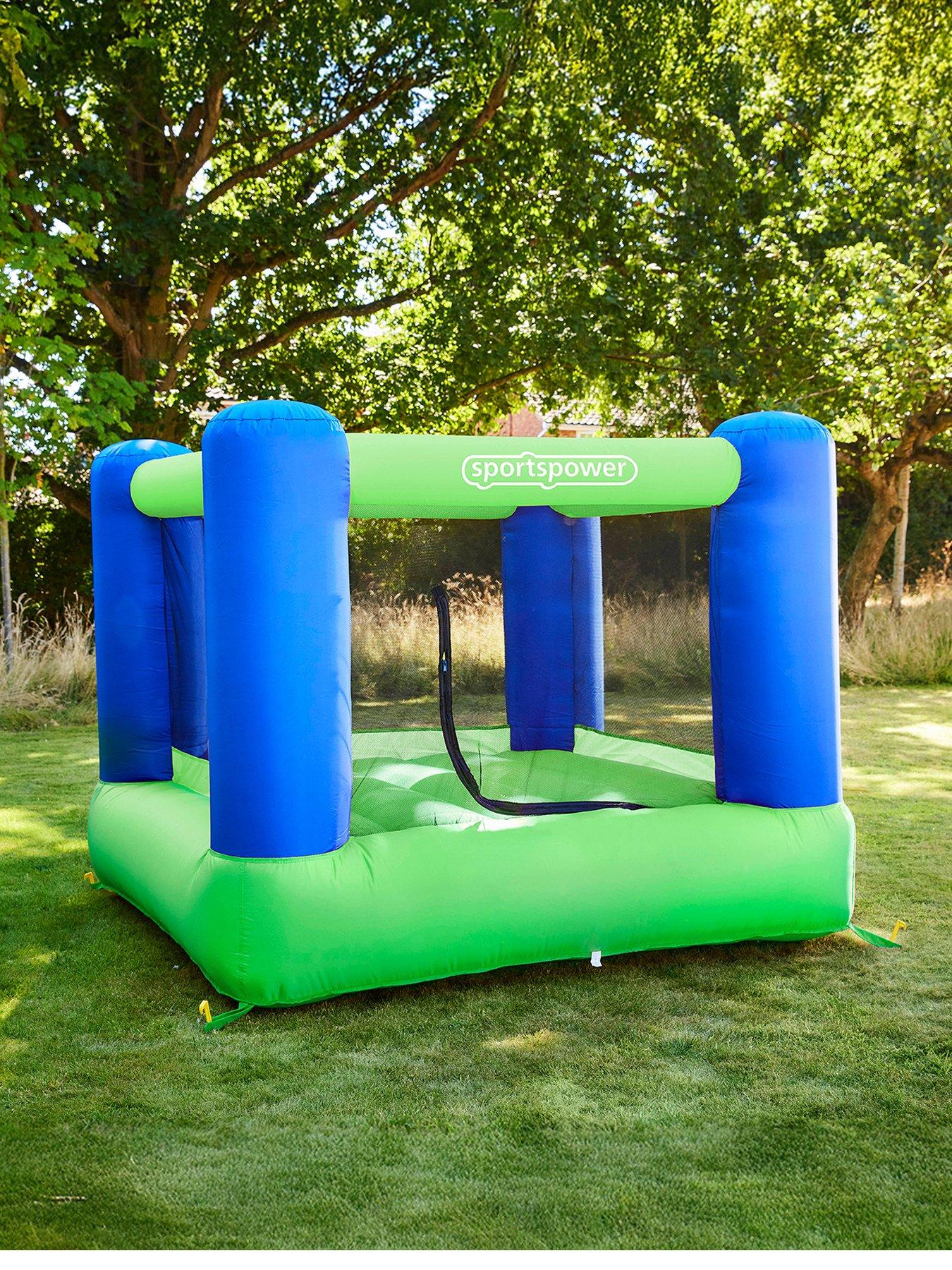 Sportspower 6x6ft Bouncy Castle GREEN