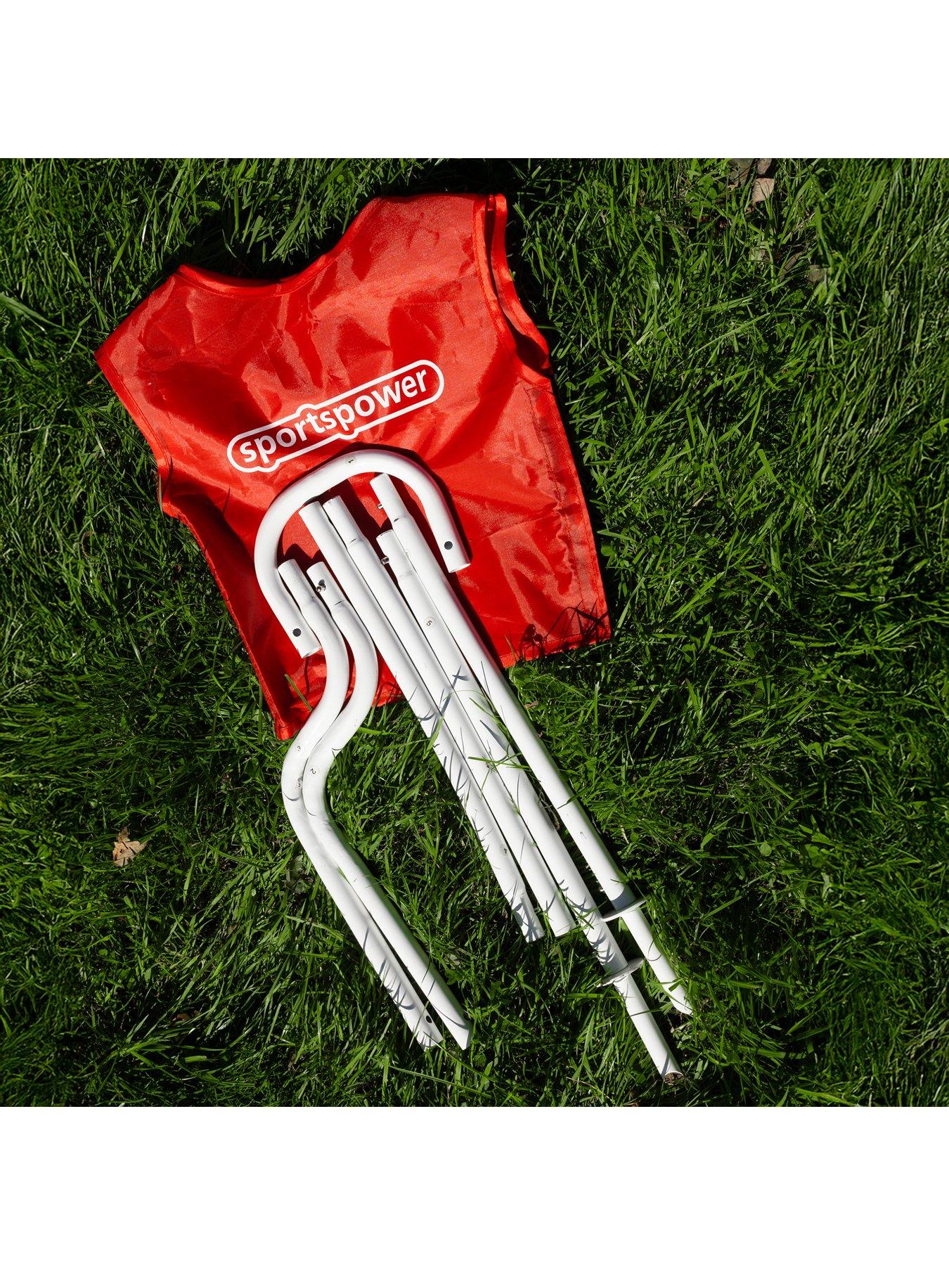 Image 4 of 7 of Sportspower 8ft x 6ft Steel Soccer Goal &amp; 2 defenders