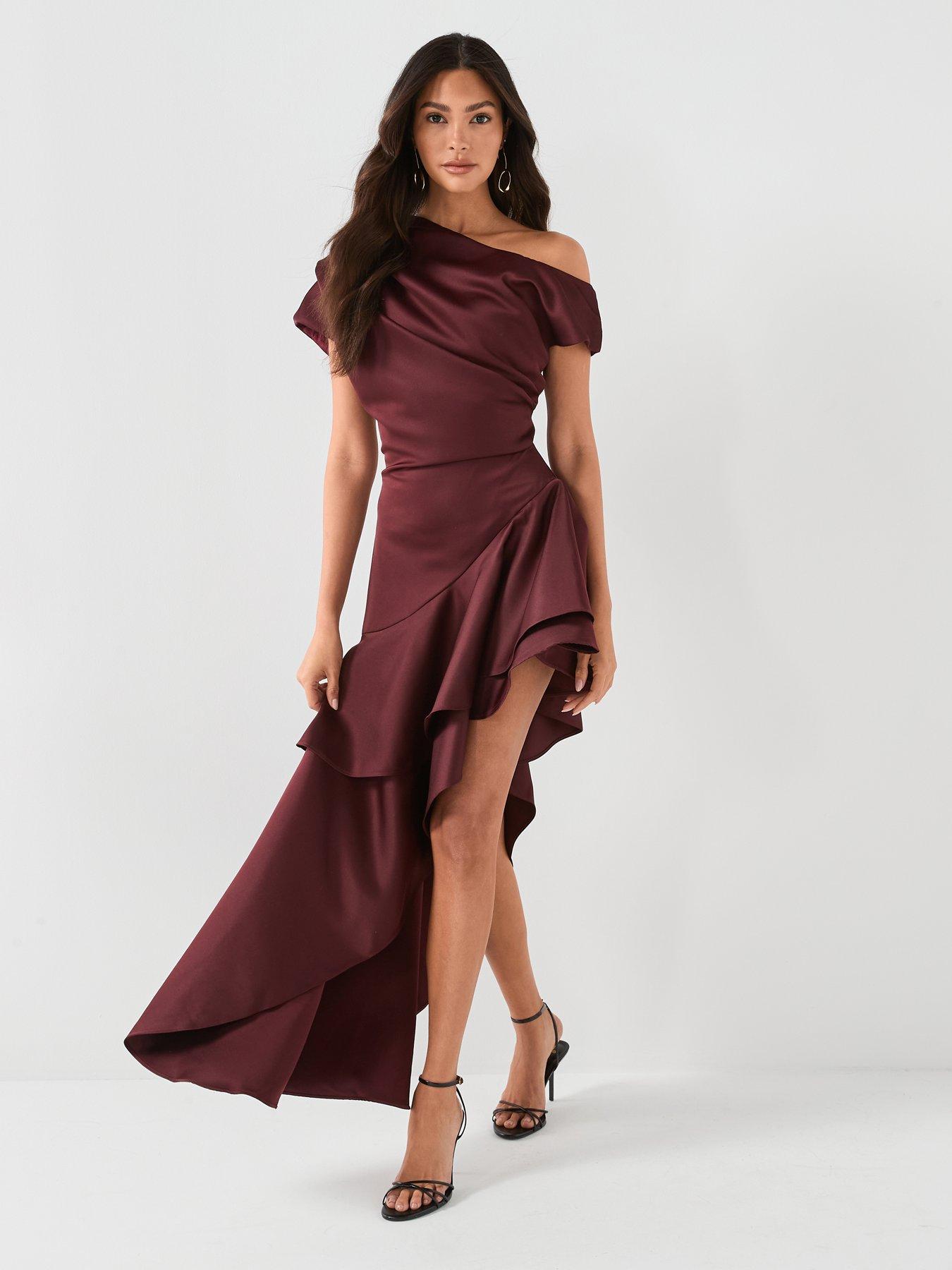 Elliatt Livia Gown - Burgundy Red | Very