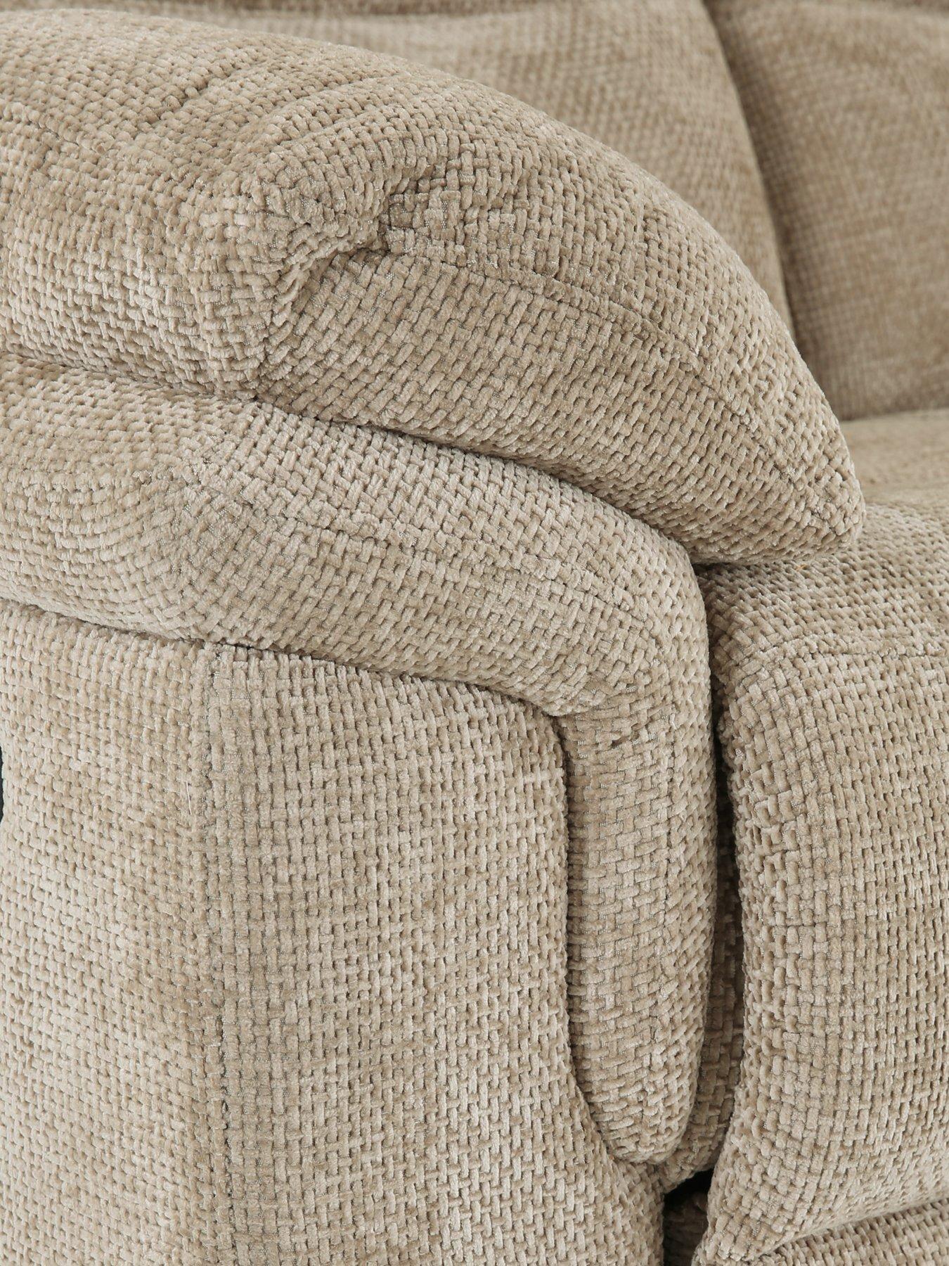 Image 6 of 7 of The Very Collection Albion 3 Seater + Fabric Manual Recliner Chair Set - FSC&reg; Certified