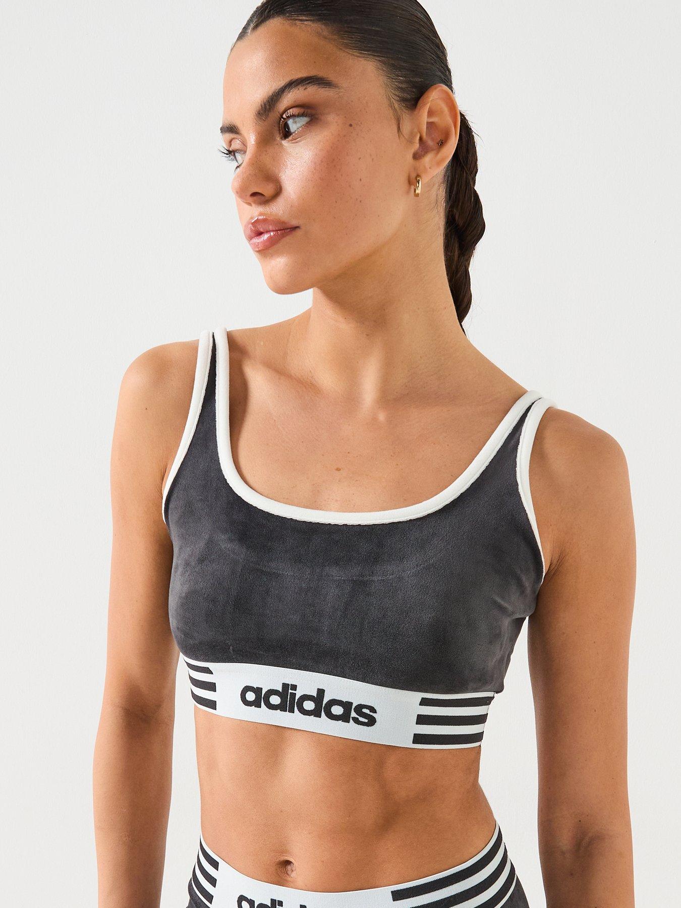 Image 4 of 5 of adidas Originals Womens Winterized Bra Top - Black