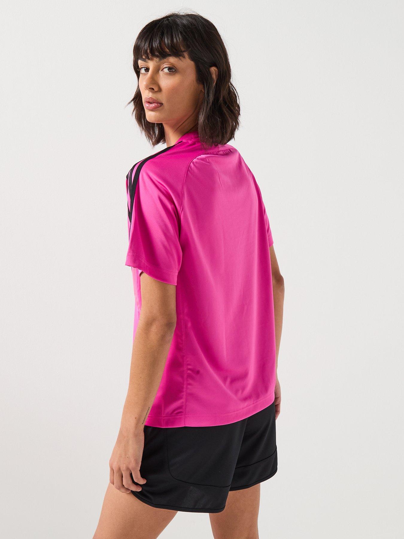 Image 2 of 4 of adidas Originals Womens Teamgeist Adicolor Loose T-Shirt - Pink