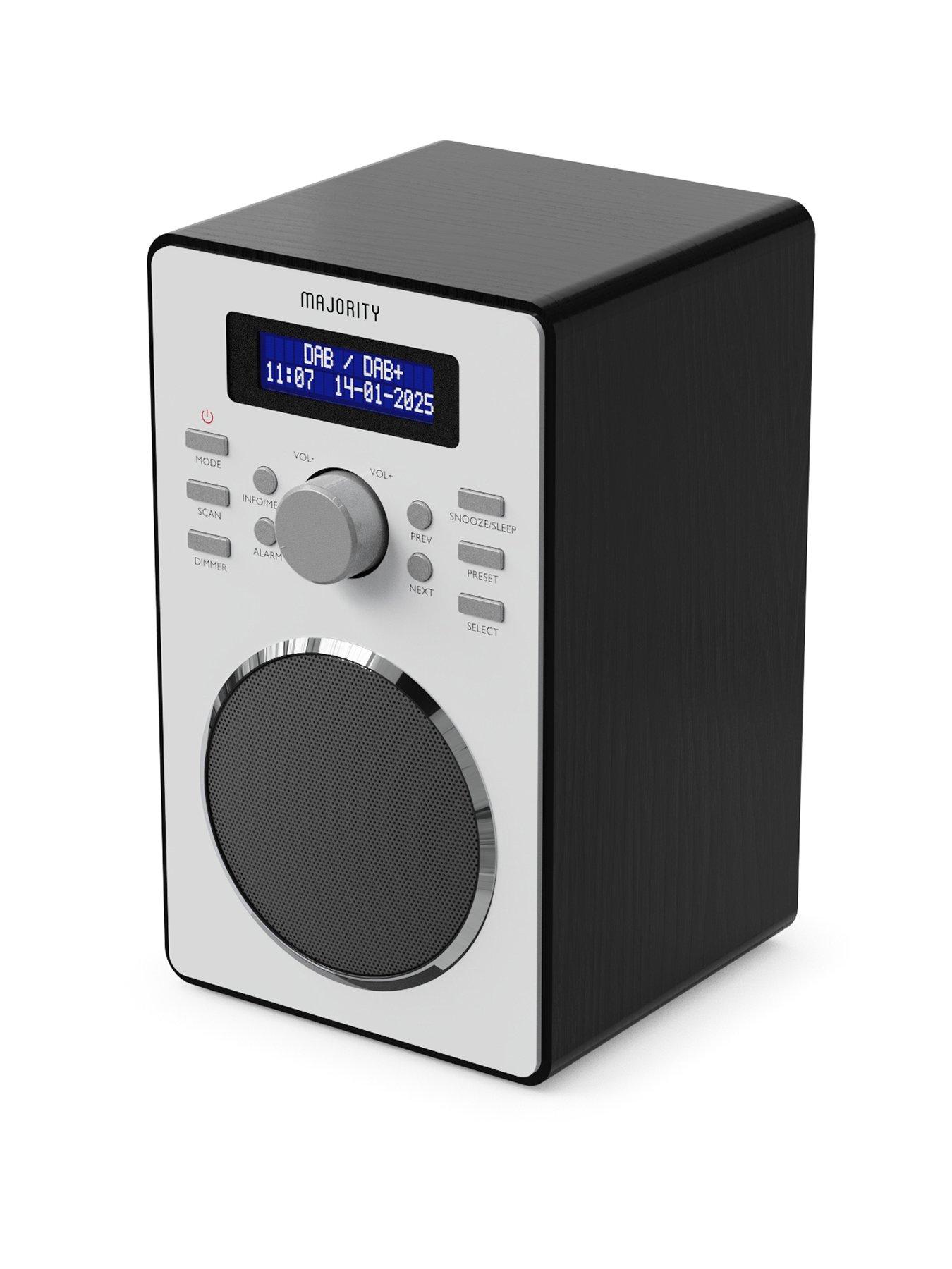 undefined MAJORITY BARTON DAB DAB+ & FM BLACK