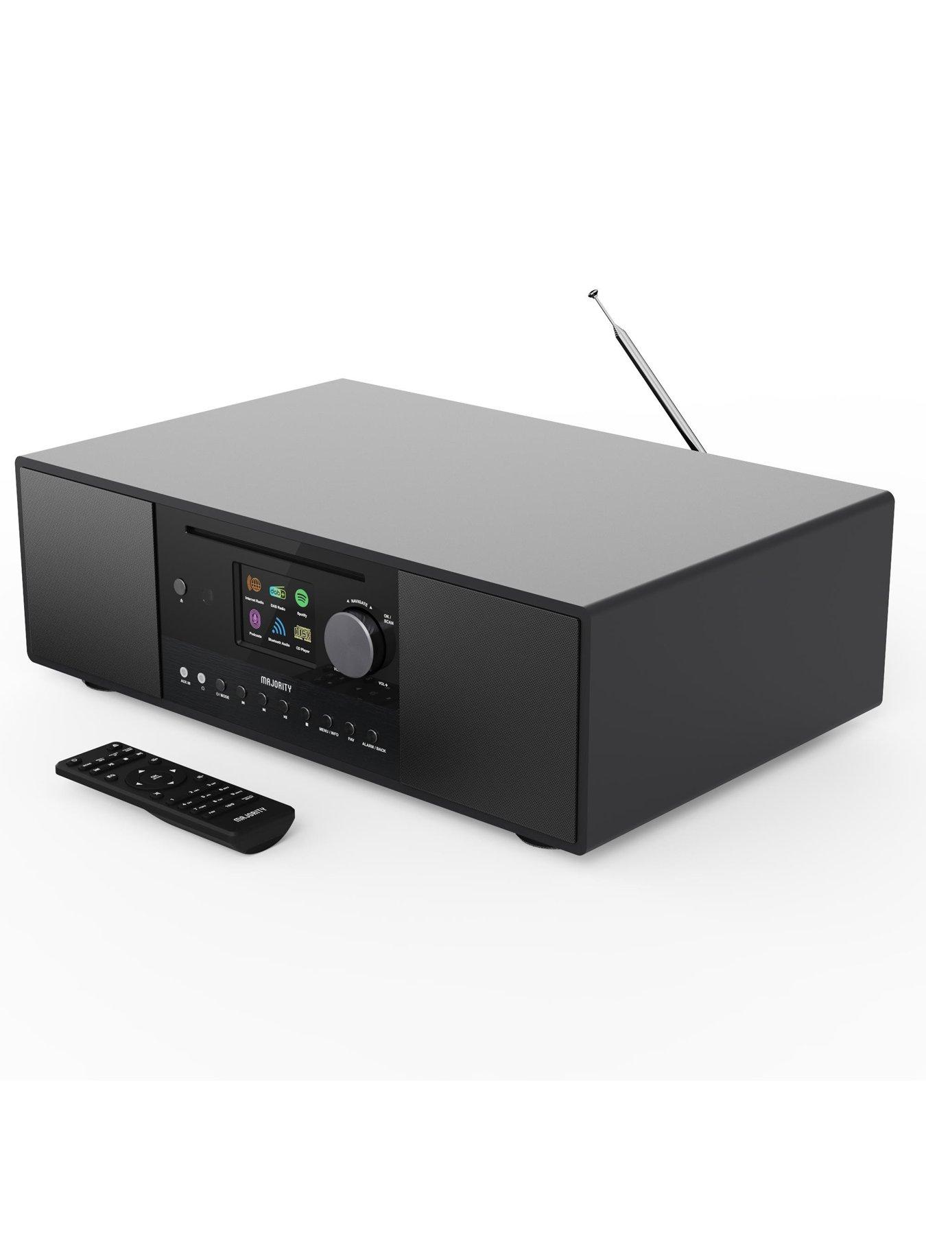 Image 2 of 8 of Majority Quadriga DAB+/Internet Radio with Bluetooth and CD Player