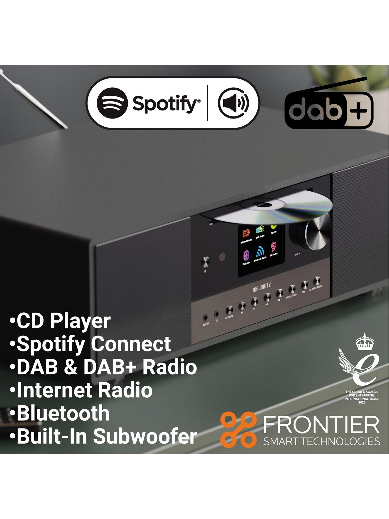 Image 3 of 8 of Majority Quadriga DAB+/Internet Radio with Bluetooth and CD Player