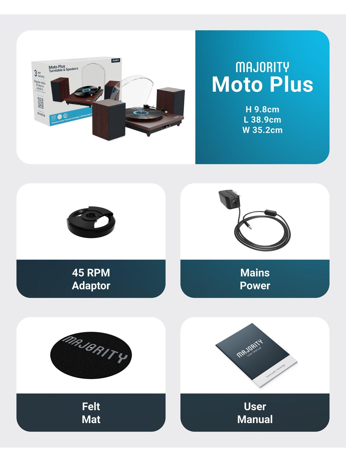 Image 7 of 7 of Majority Moto Plus Turntable Uk