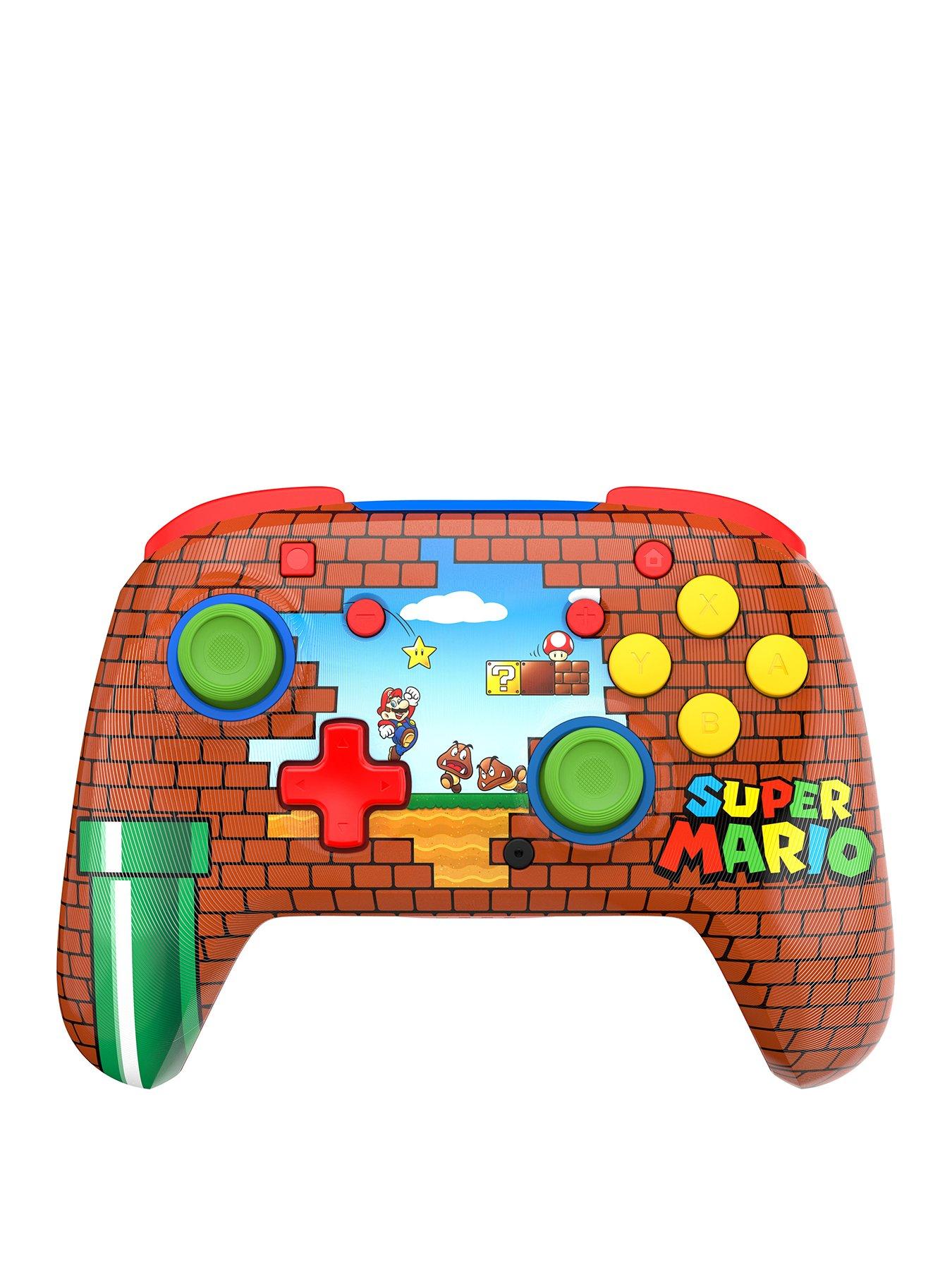 Image 1 of 8 of Turtle Beach Rematch Wireless Controller for&nbsp;Nintendo&nbsp;Switch - Mario Bricks Reveal