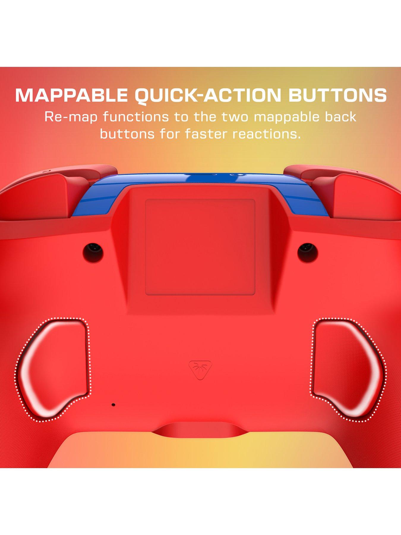Image 6 of 8 of Turtle Beach Rematch Wireless Controller for&nbsp;Nintendo&nbsp;Switch - Mario Bricks Reveal