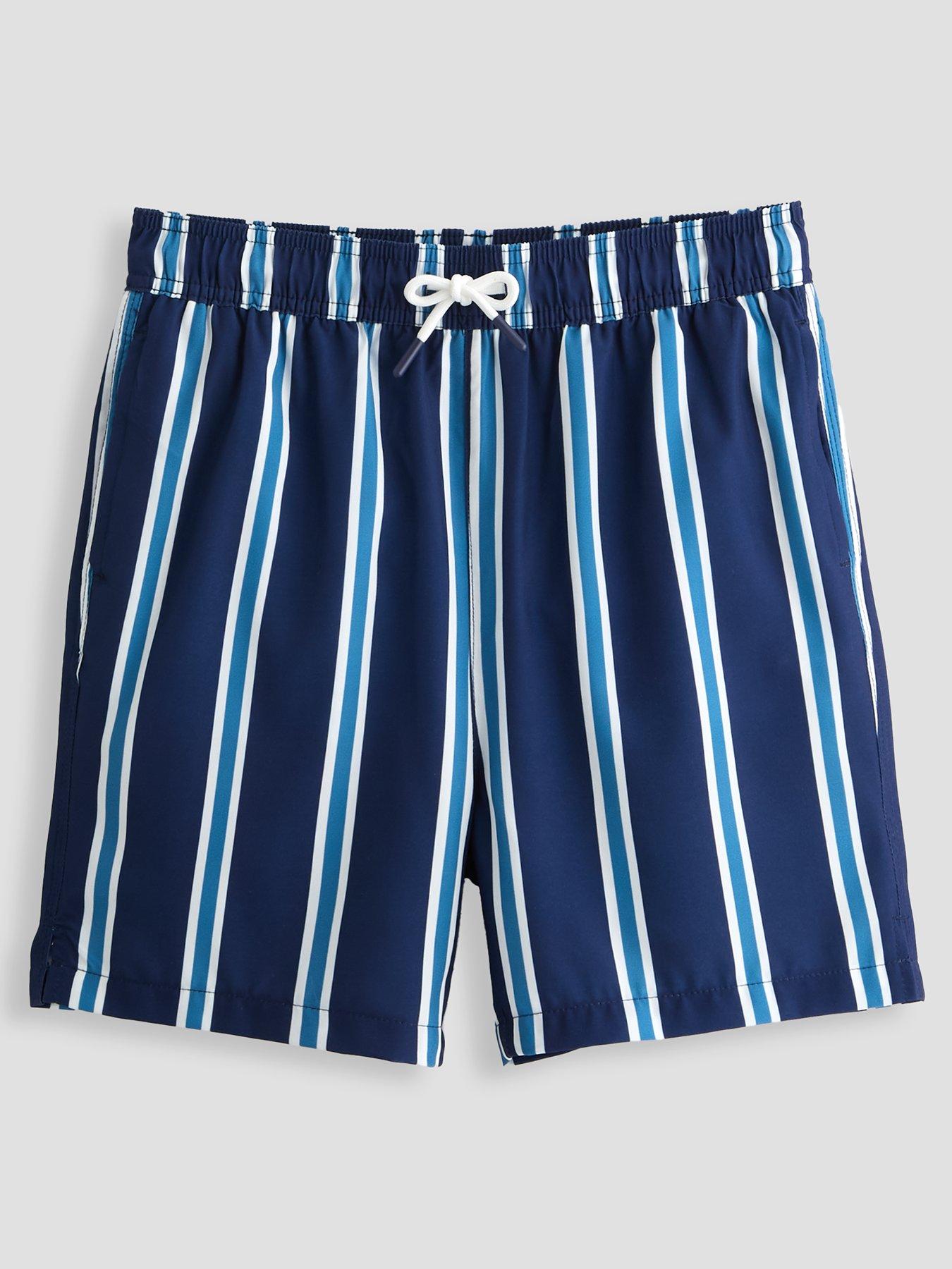 Image 1 of 4 of The Very Collection Boys Stripe Swim Shorts - Multi