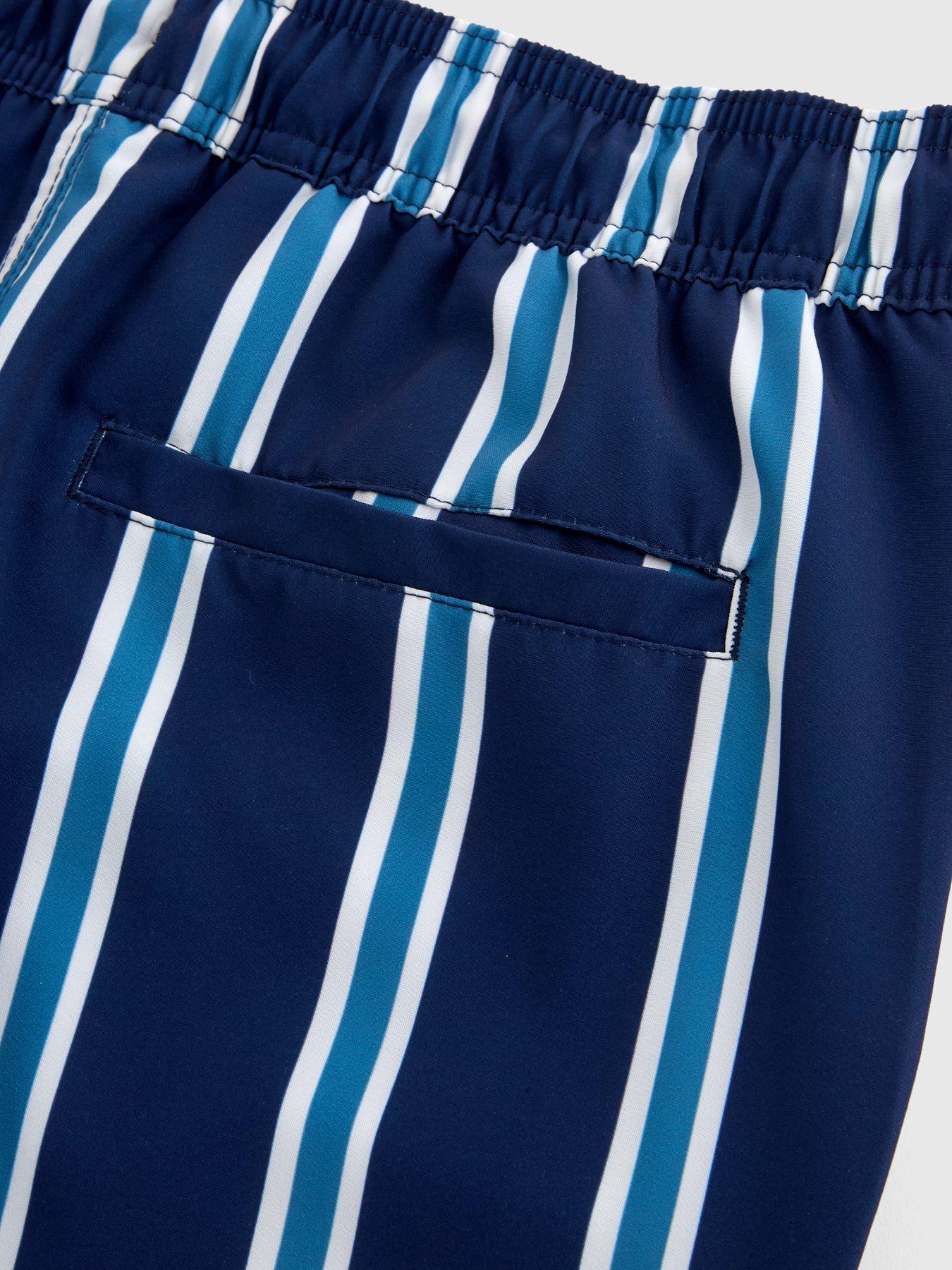 Image 4 of 4 of The Very Collection Boys Stripe Swim Shorts - Multi