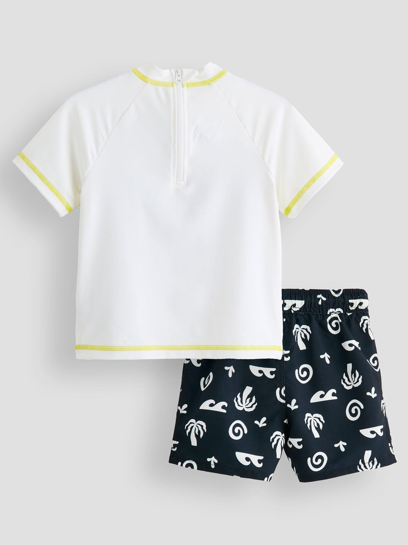 Image 2 of 4 of The Very Collection Boys Rash Vest And Swim Short Set - Multi