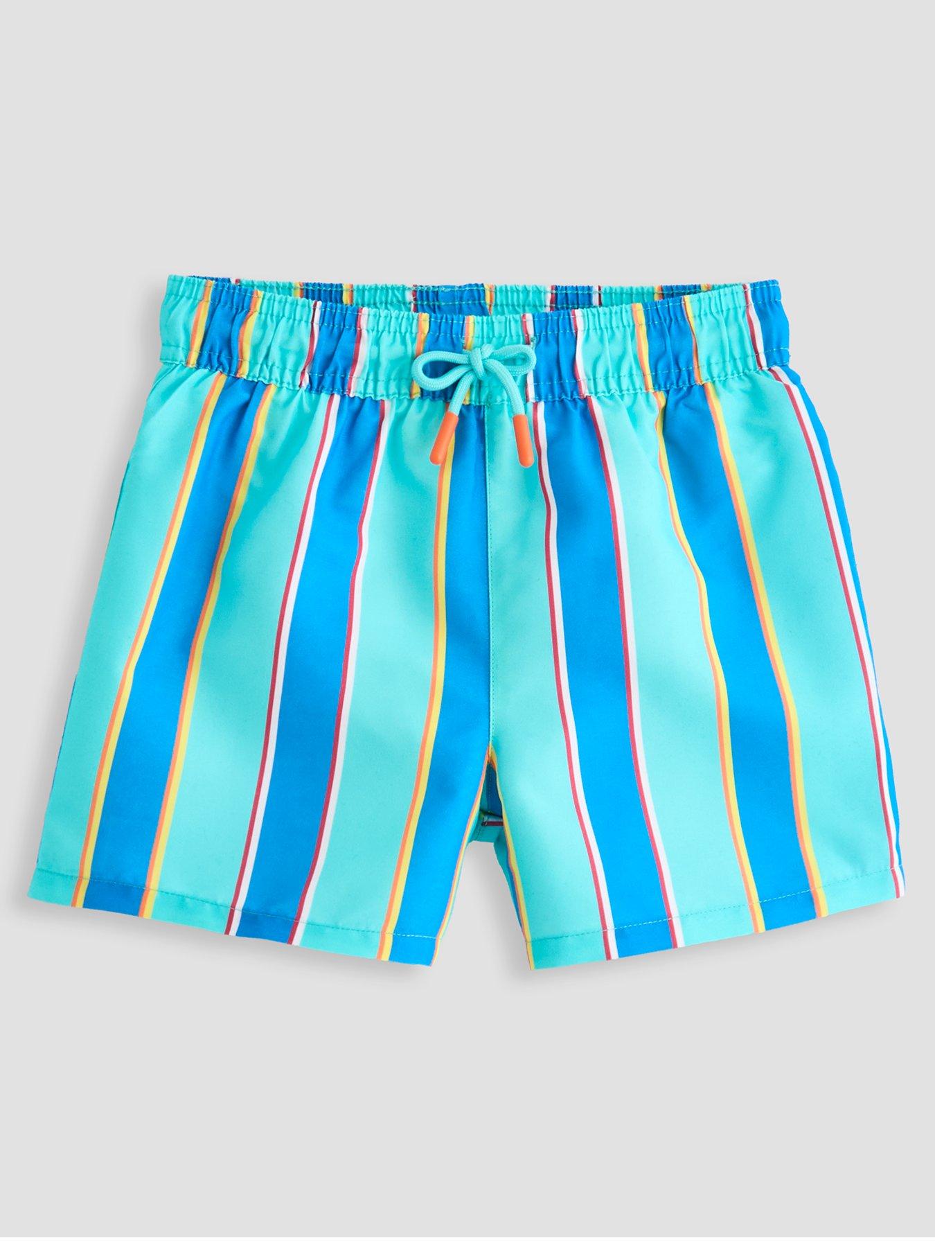 The Very Collection Boys Stripe Swimshorts - Multi