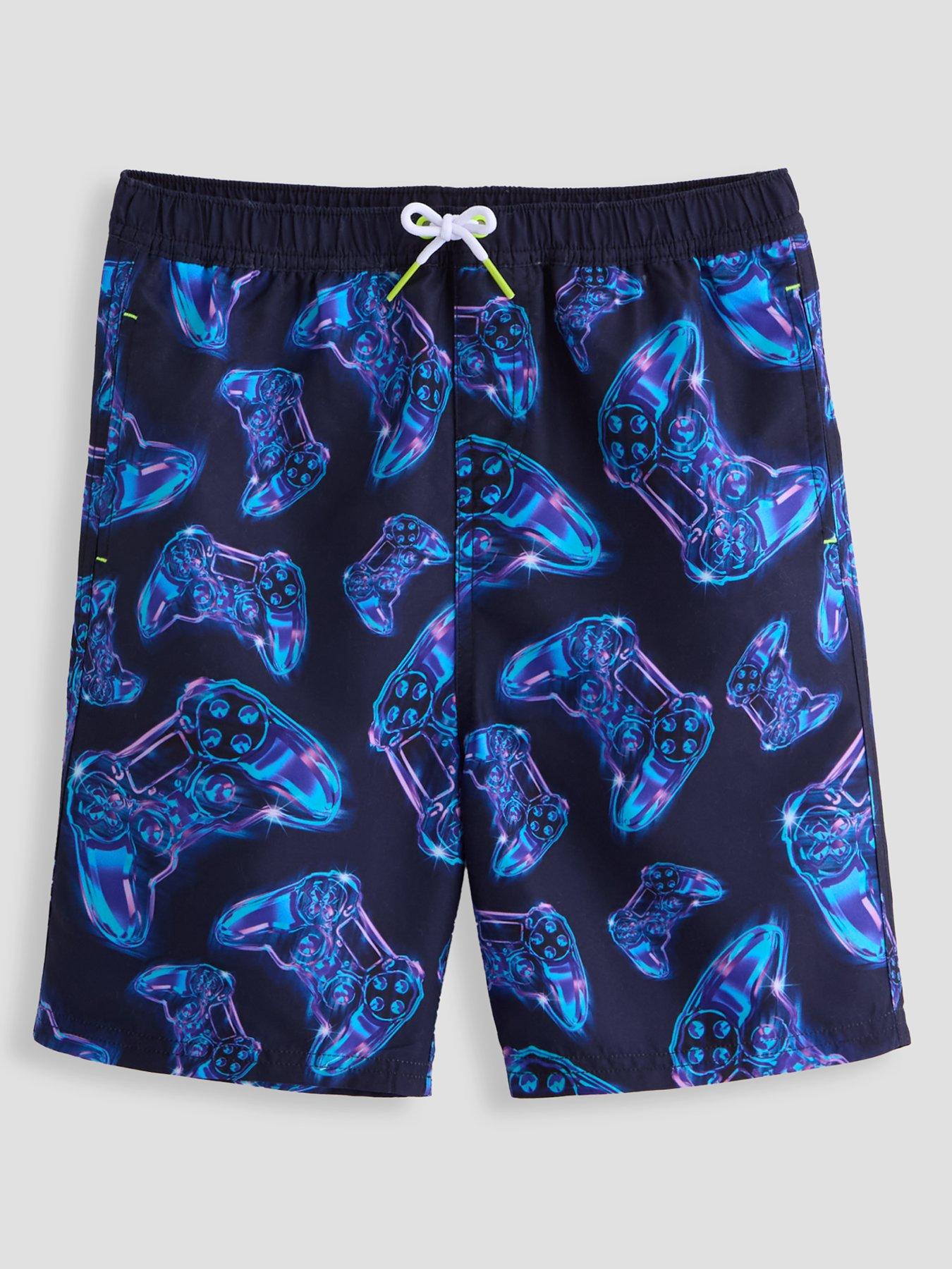 Image 1 of 4 of The Very Collection Boys Gaming Swim Shorts - Multi