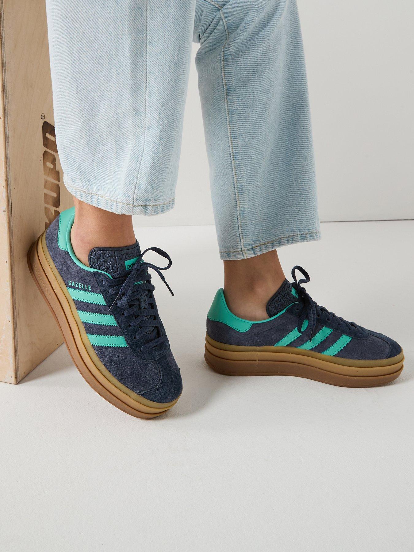 adidas Originals Womens Gazelle Bold - Blue | Very