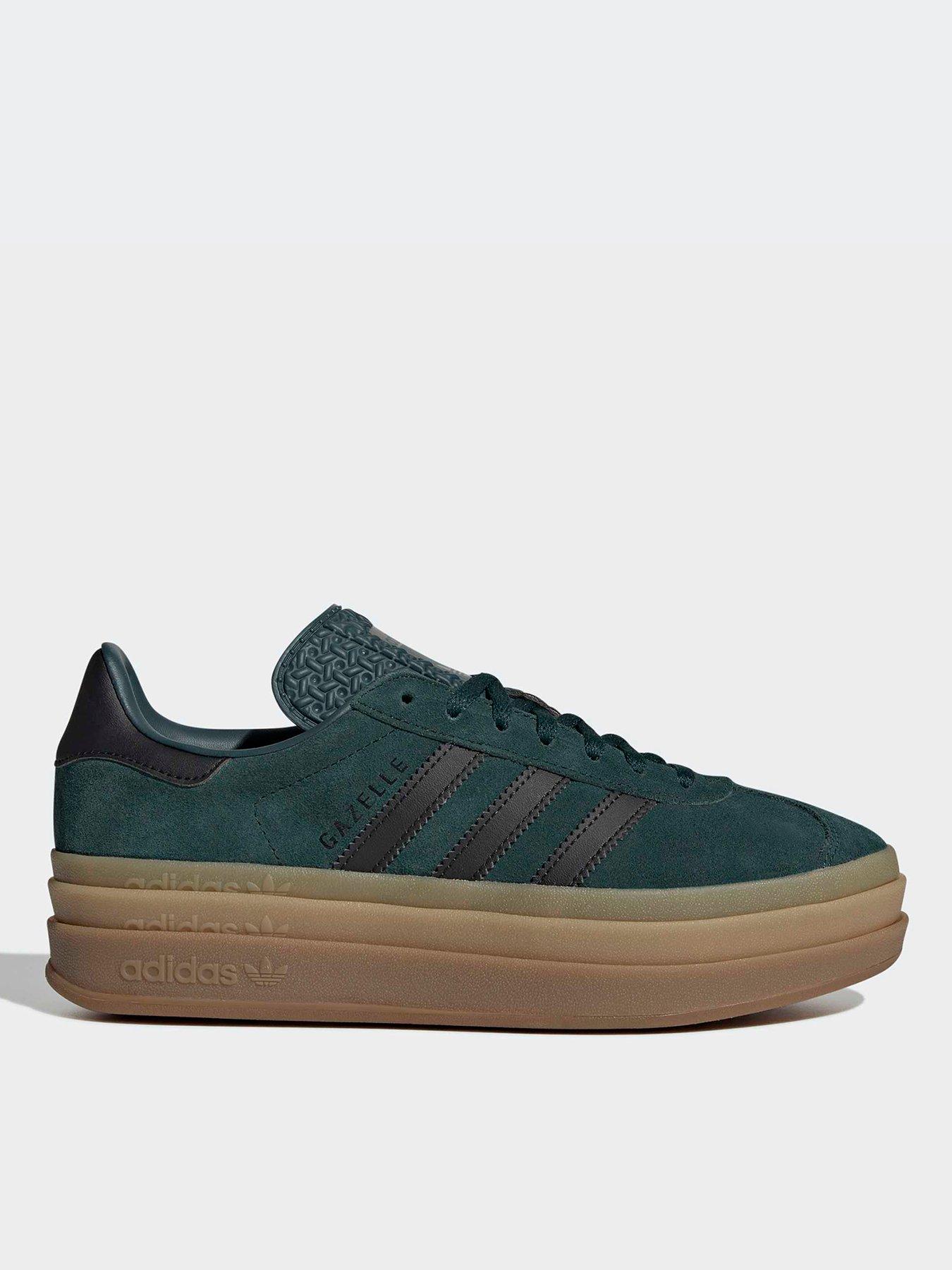 adidas gazelle silver green womens adidas Gazelle ADV Crystal White - Crystal White main image 1