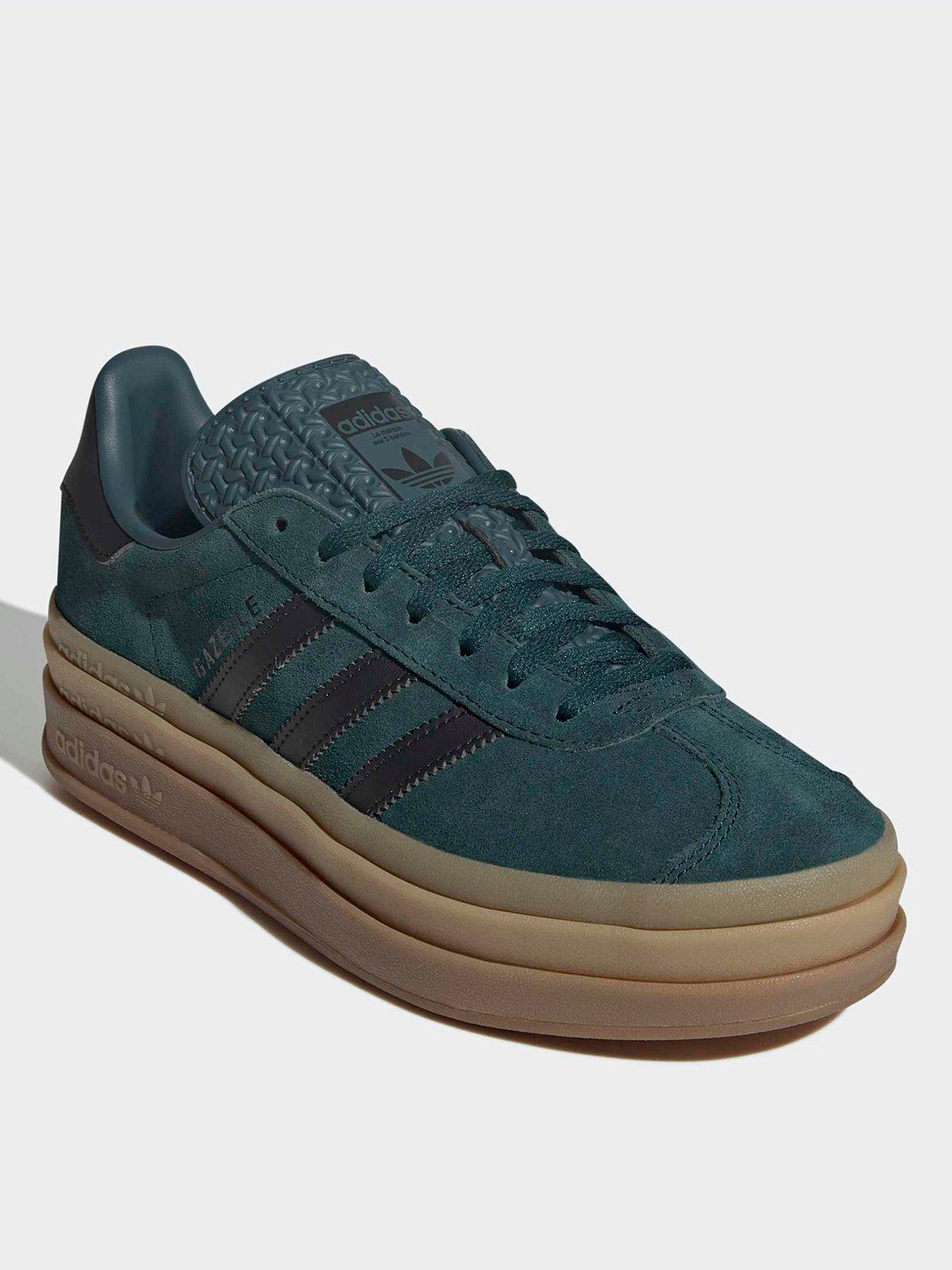 adidas Originals Womens Gazelle Bold - Green | Very