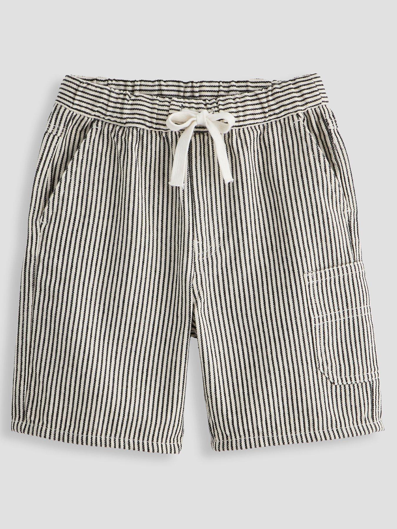 Image 1 of 4 of The Very Collection Boys Stripe Pocket Detail Woven Shorts - Multi
