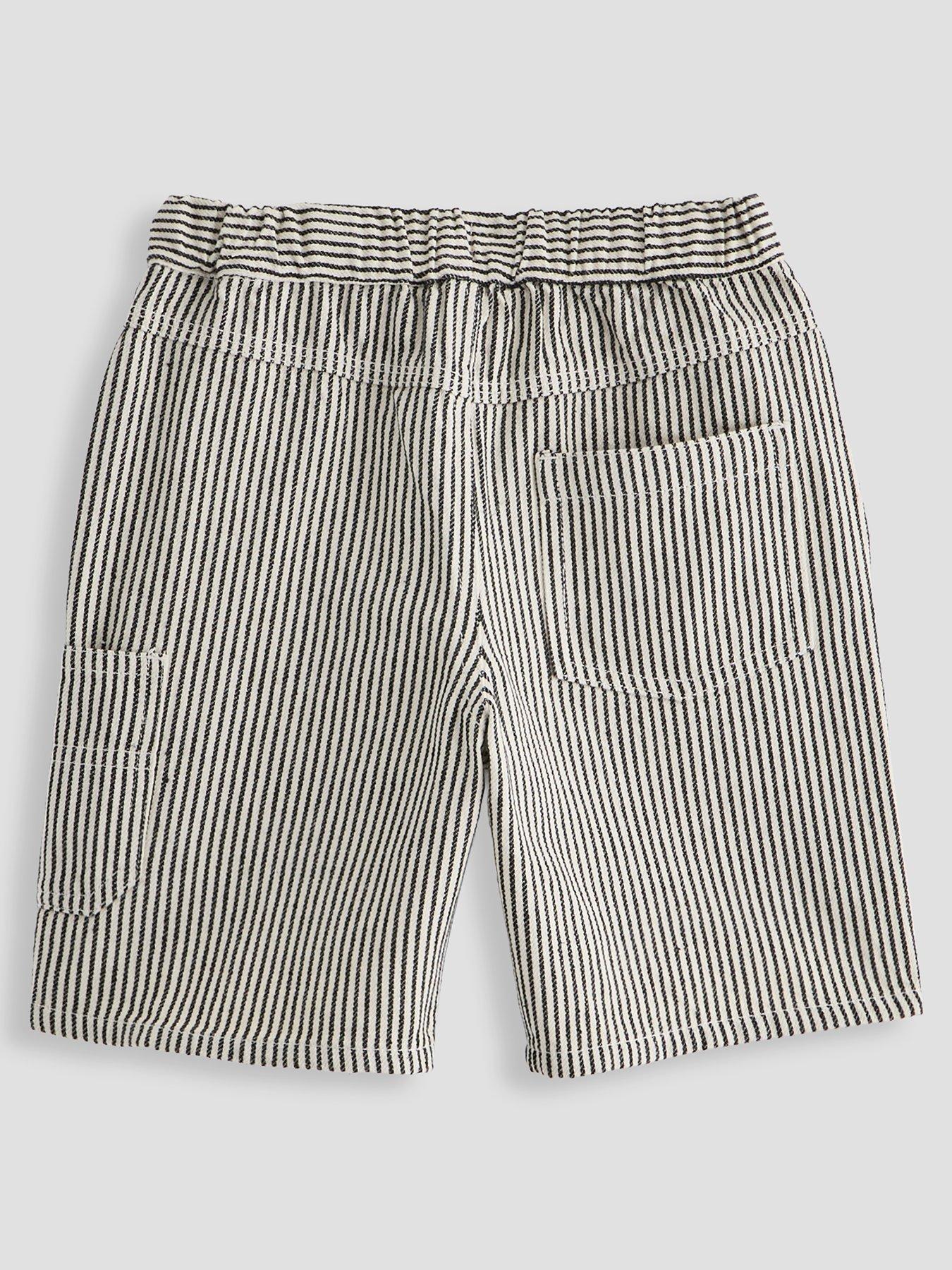 Image 2 of 4 of The Very Collection Boys Stripe Pocket Detail Woven Shorts - Multi