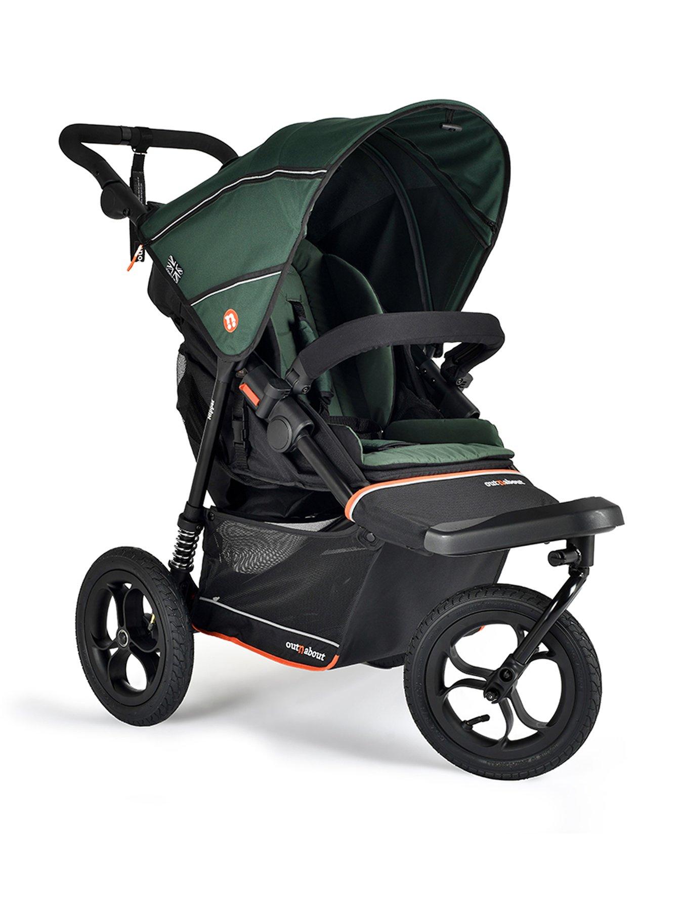 Out n About Nipper Single V6 Pushchair - Sycamore Green