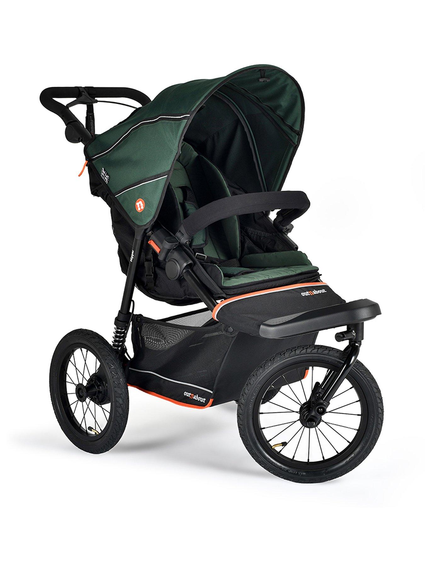 Out n About Nipper + V6 Pushchair - Sycamore Green