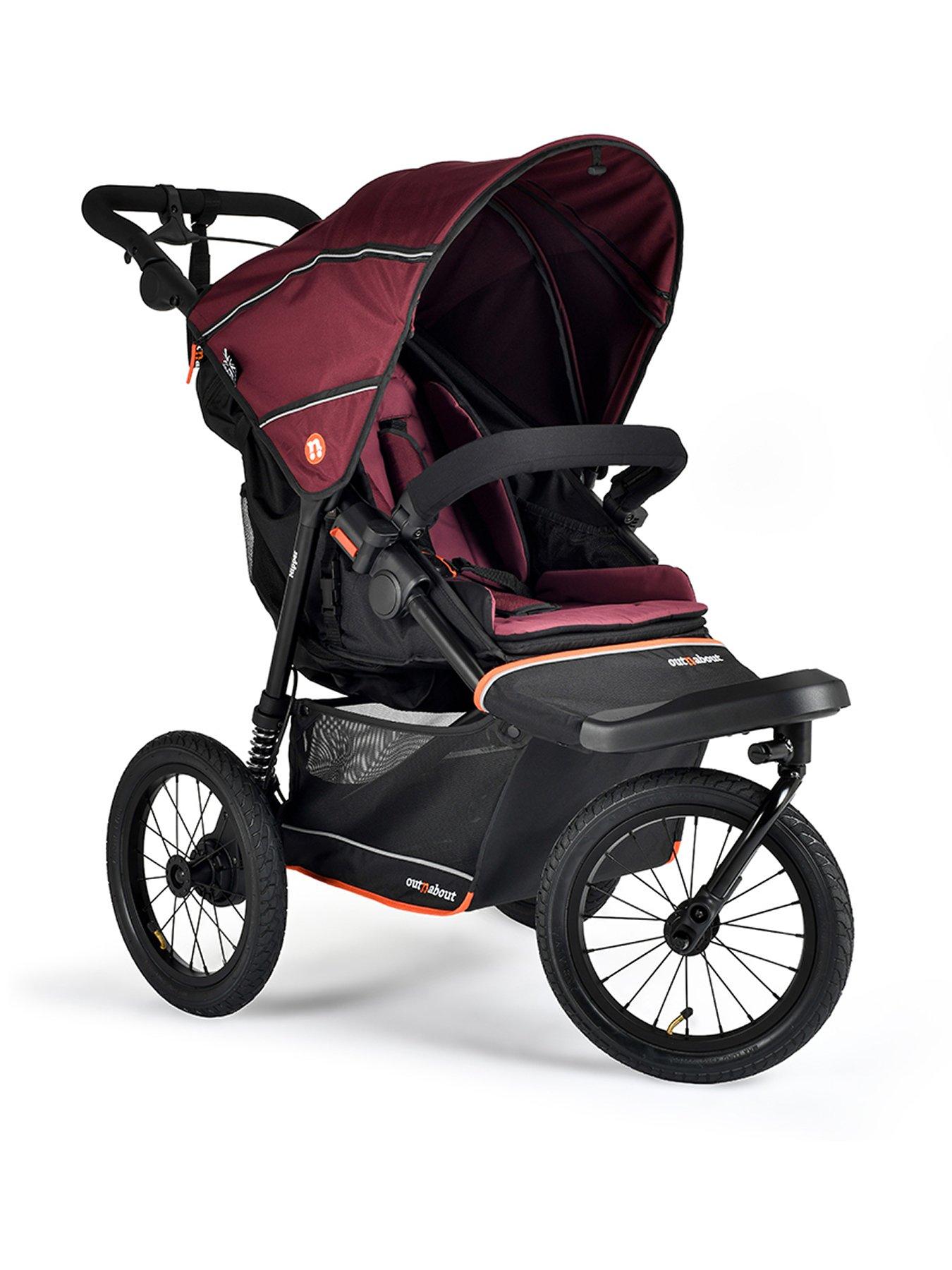 Image 1 of 6 of Out n About Nipper + V6 Pushchair - Bramble Berry